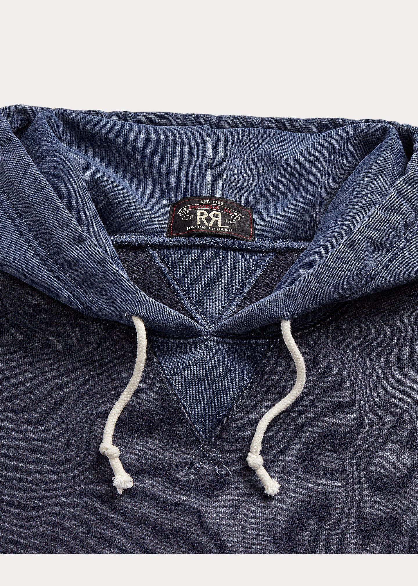 RRL Garment-Dyed French Terry Hoodie