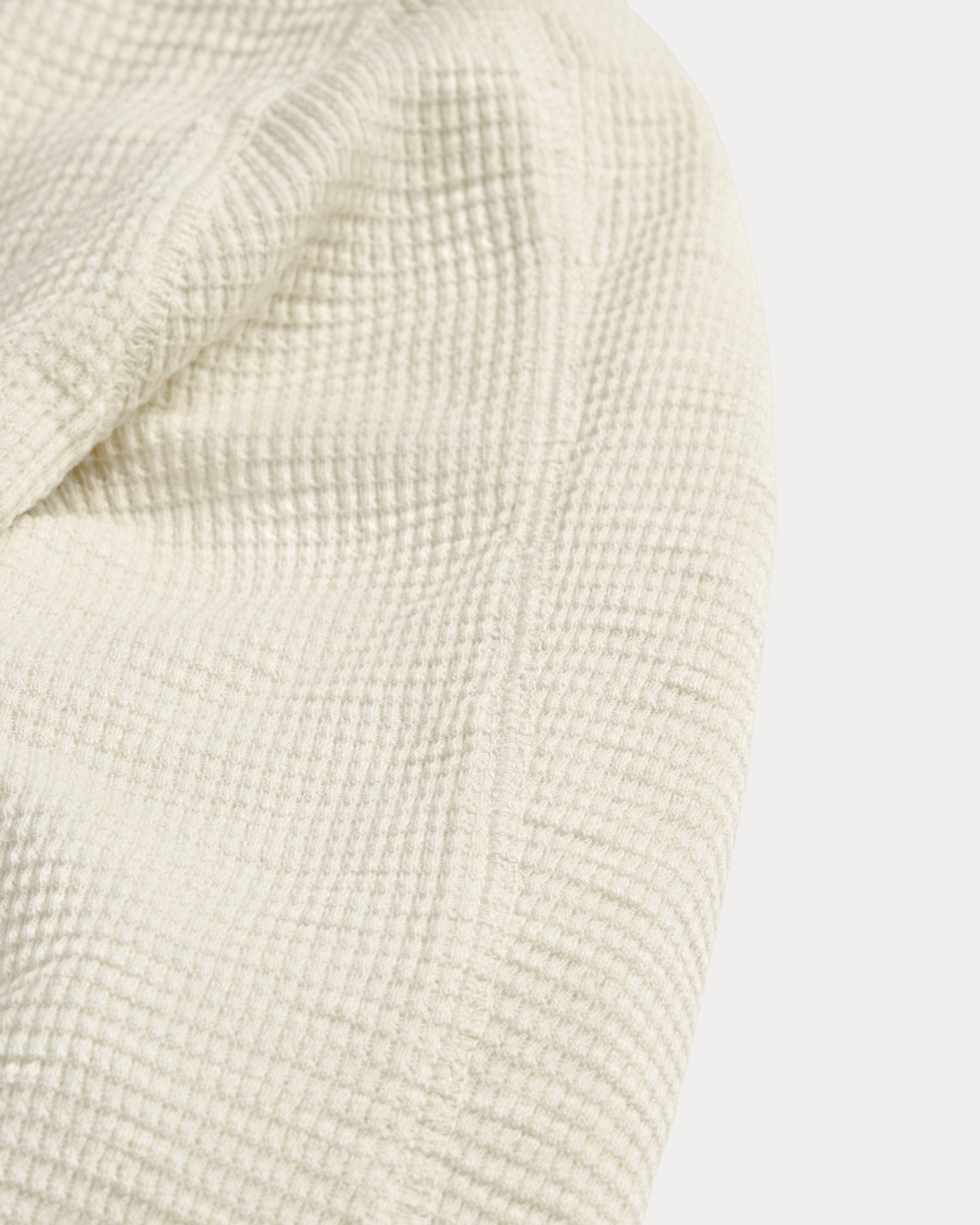 RRL Textured Crewneck - Paper White