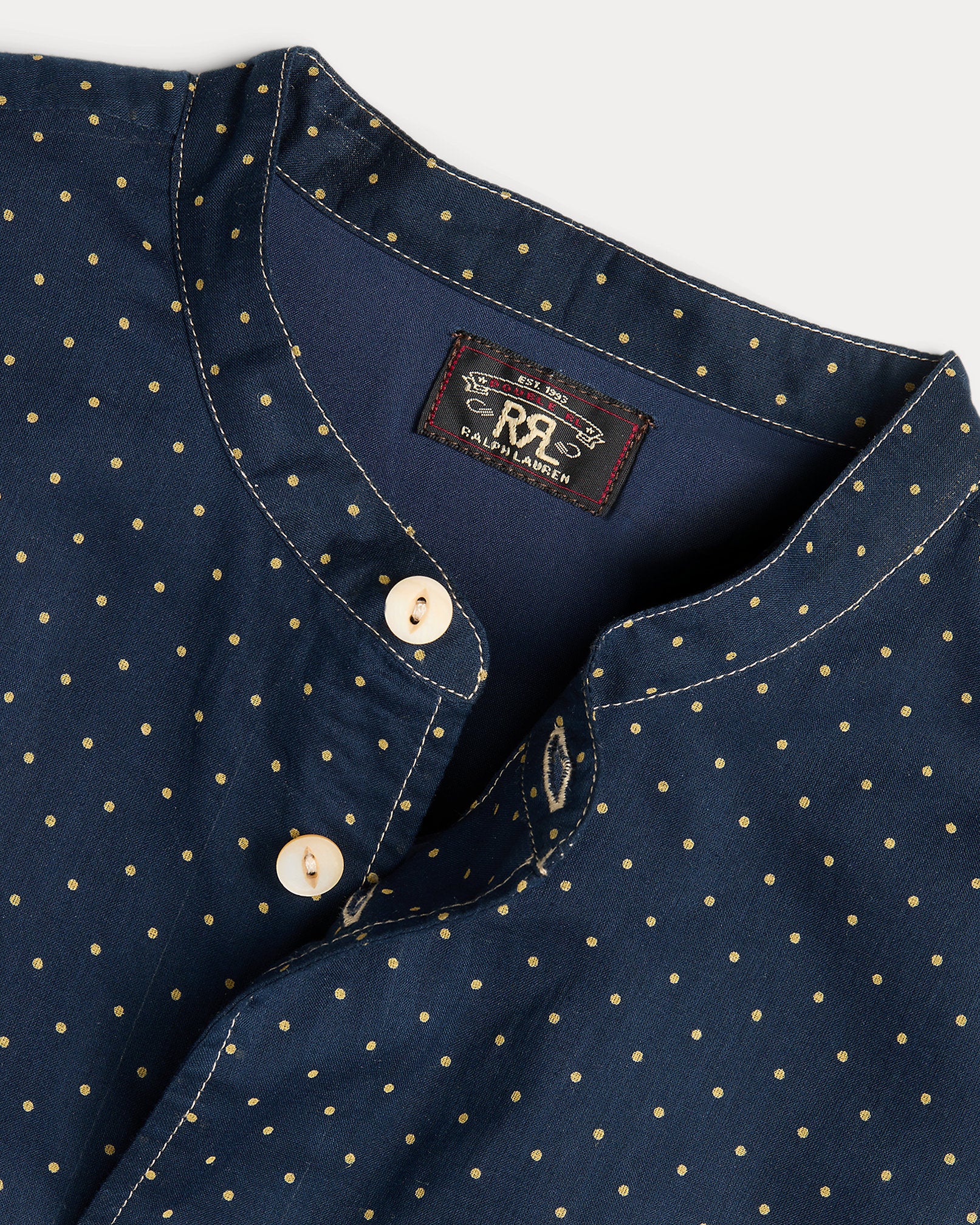 RRL Polka-Dot-Print Cotton Voile Dress