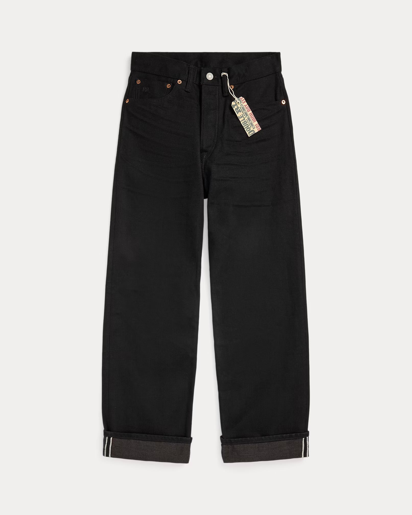 High Boy Fit Black Selvedge Jean