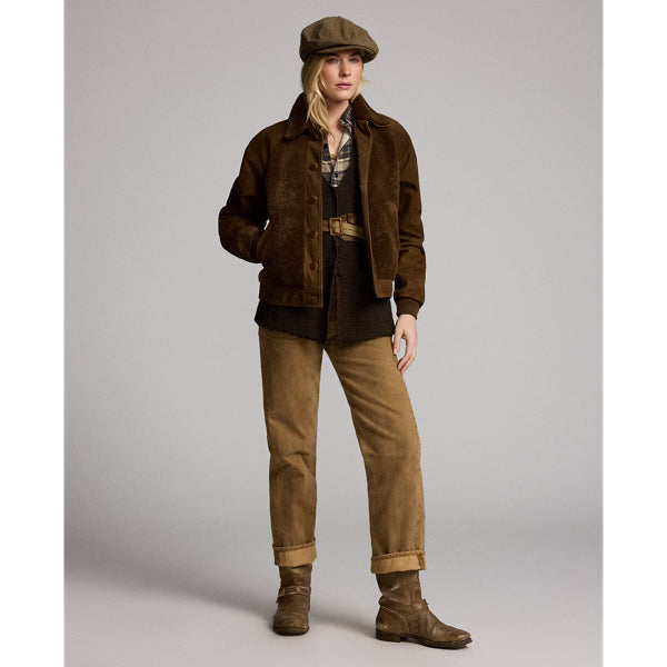 RRL Crochet-Paneled Knit Cotton Vest