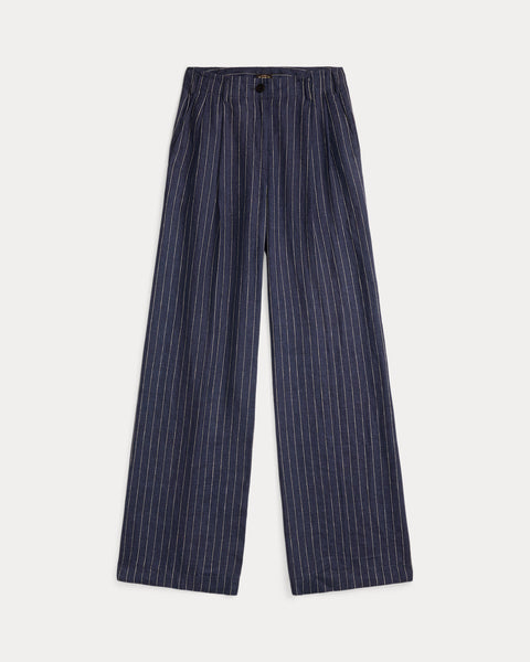 RRL Striped Linen Trouser