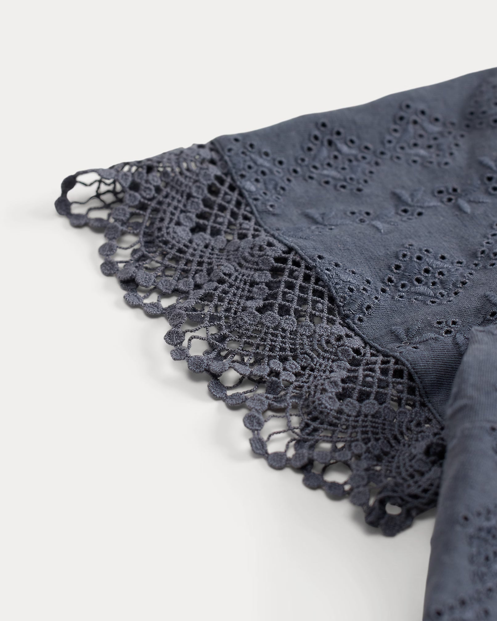 RRL Embroidered Cotton-Linen Jersey Top