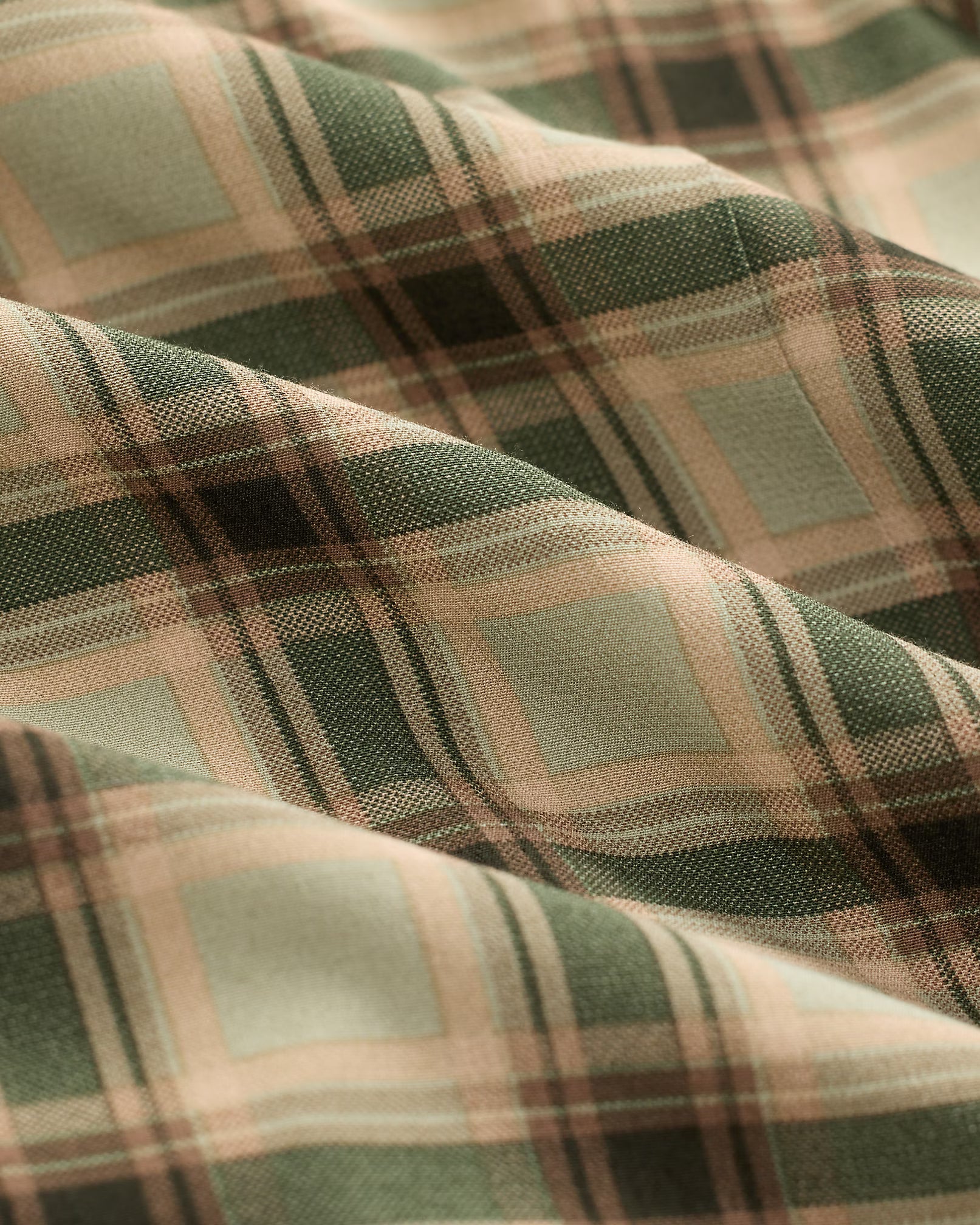 RRL Ombré Plaid Marocain Blouse