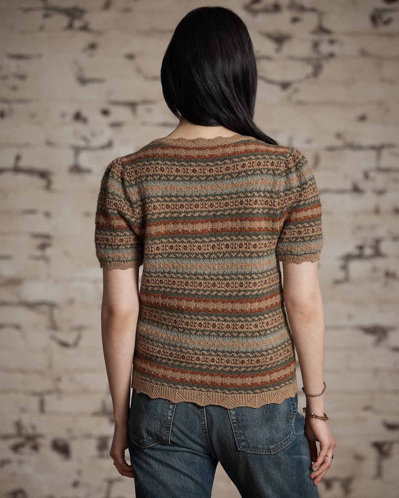 RRL Fair Isle Wool Jacquard Sweater