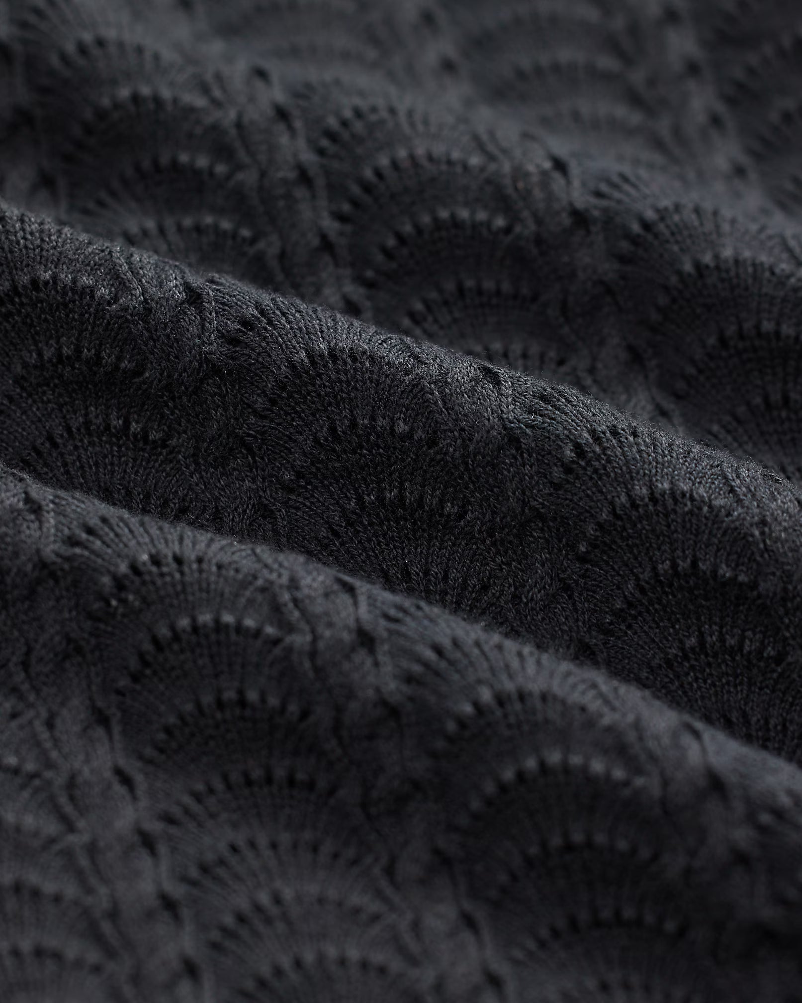 RRL Cotton Pointelle Henley Shirt