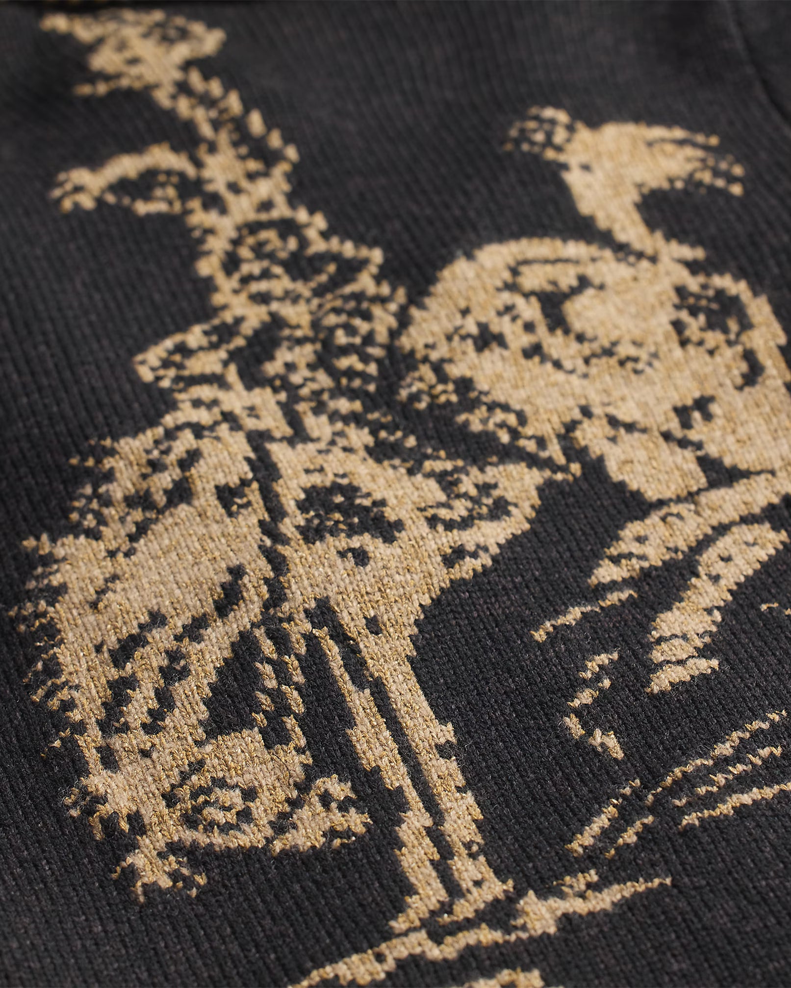 RRL Wool-Silk Western Cardigan Jacket