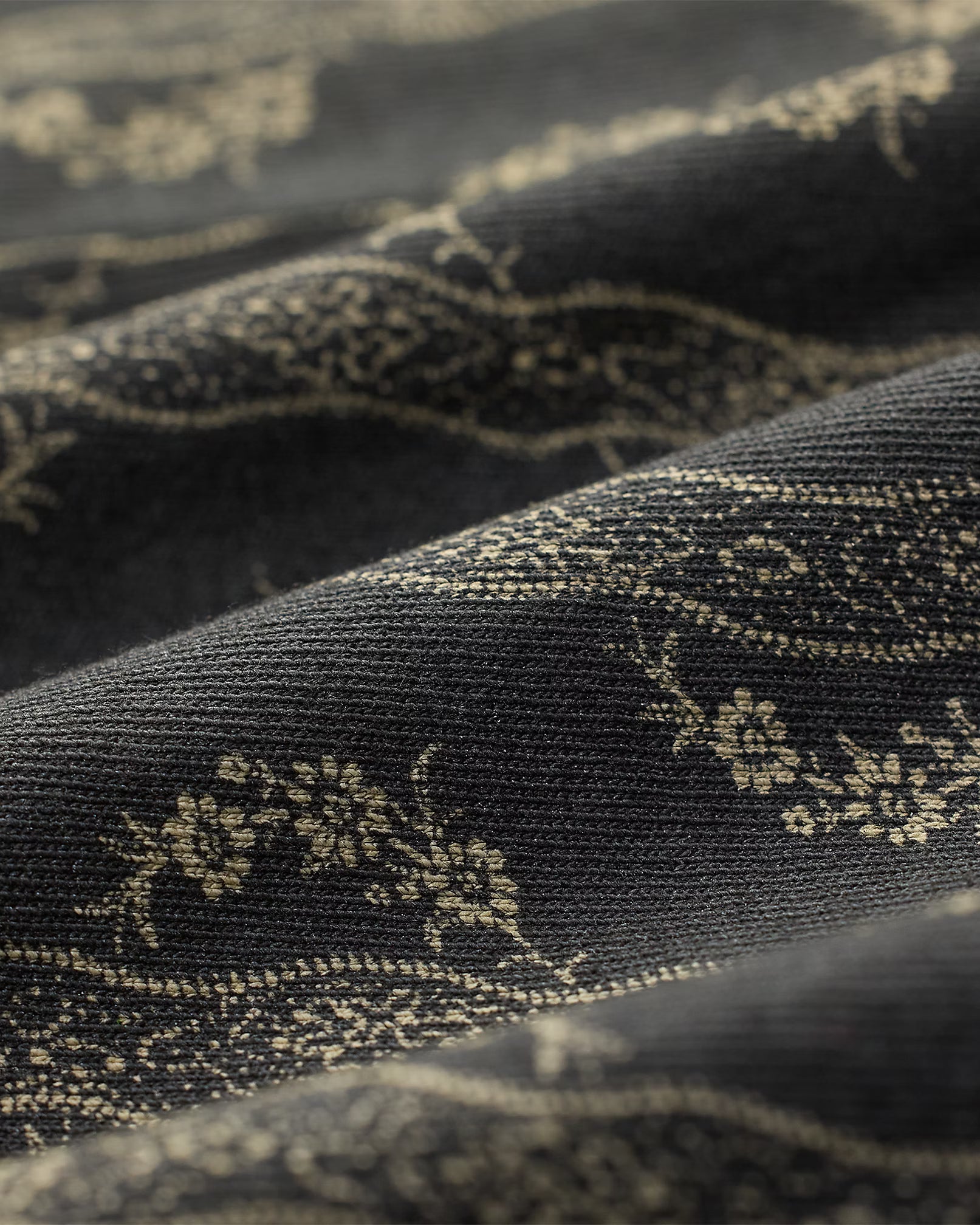 RRL Cotton-Linen Jersey Western Dress
