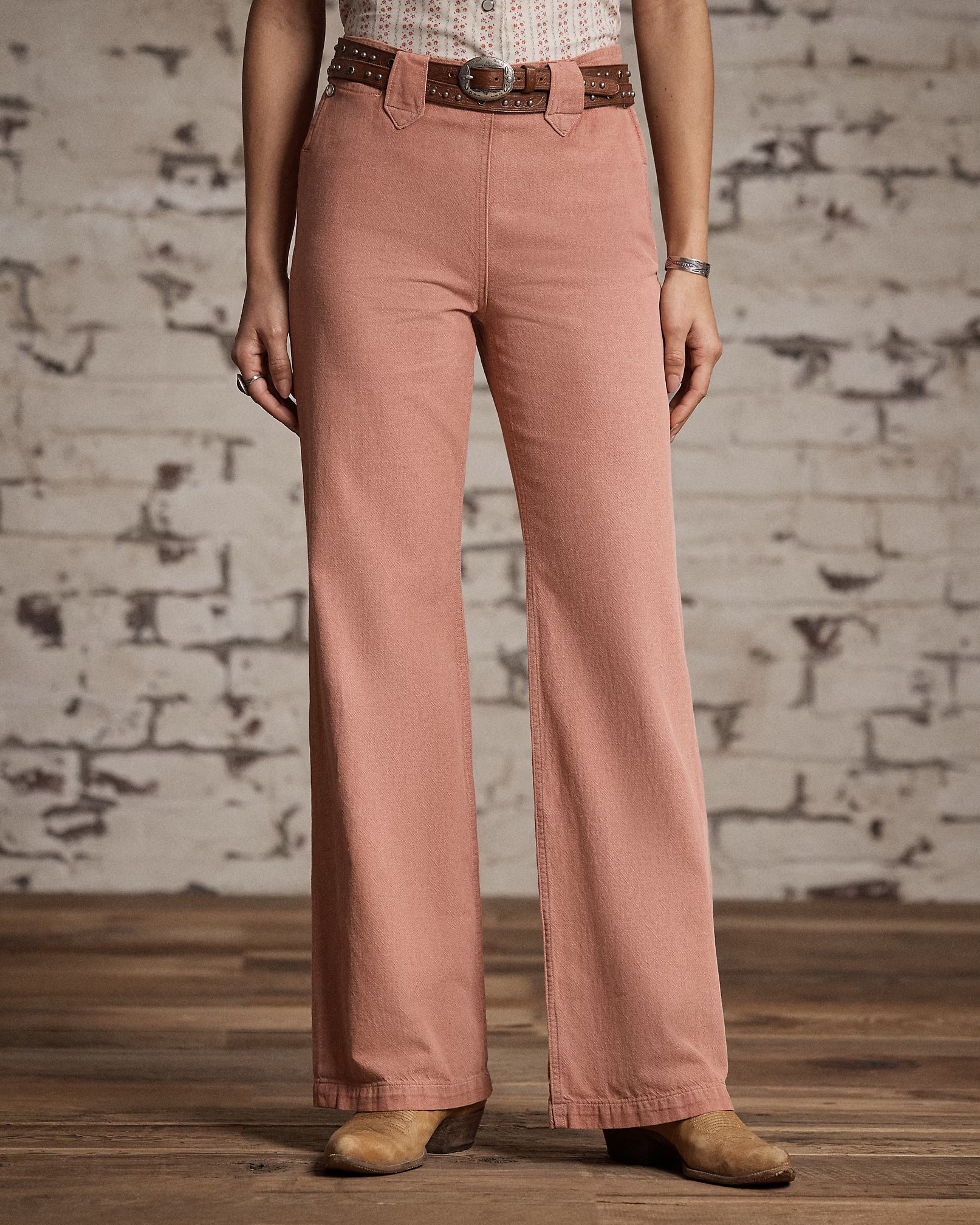 RRL Cotton-Linen Western Pant