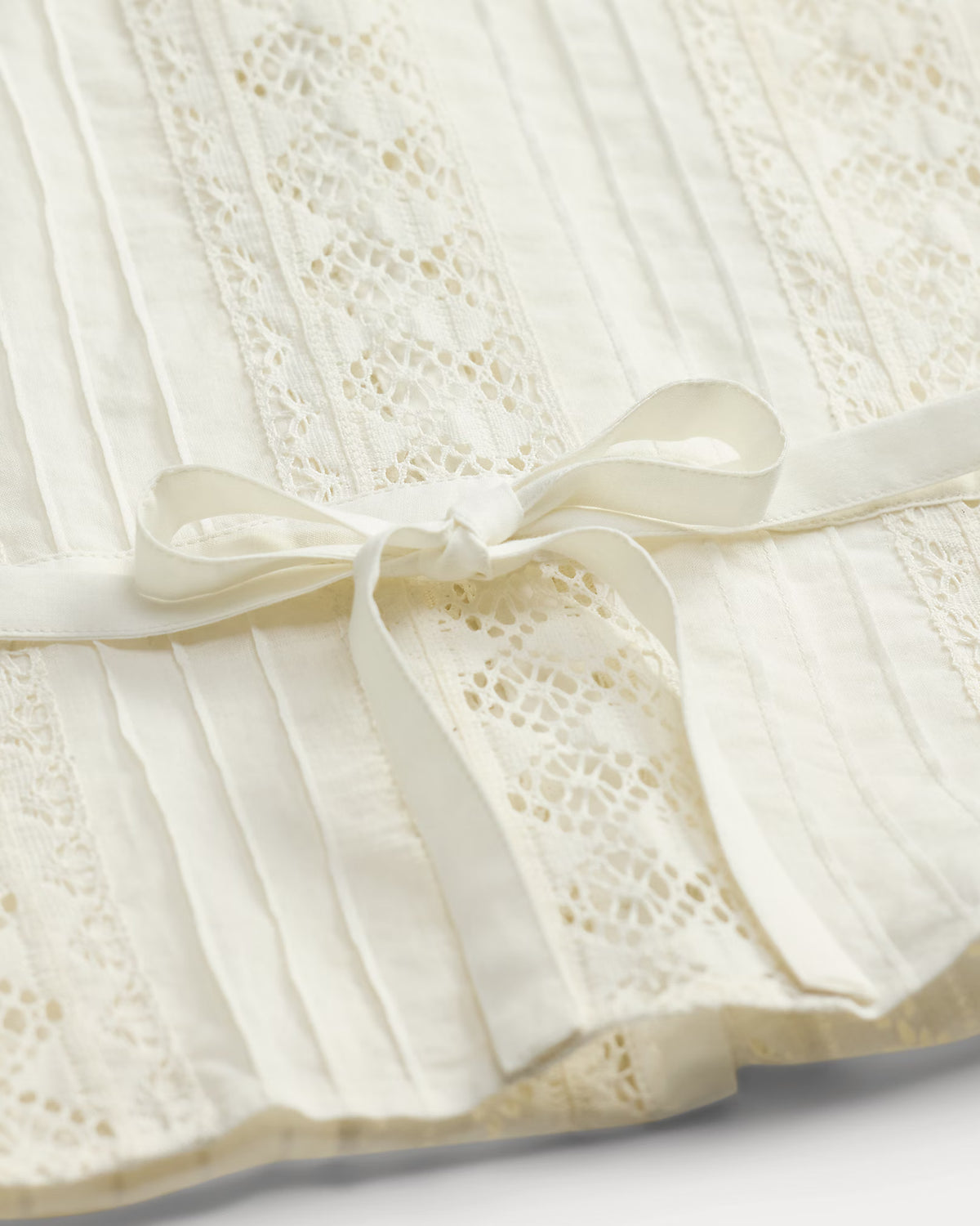 RRL Lace-Trimmed Cotton Voile Blouse