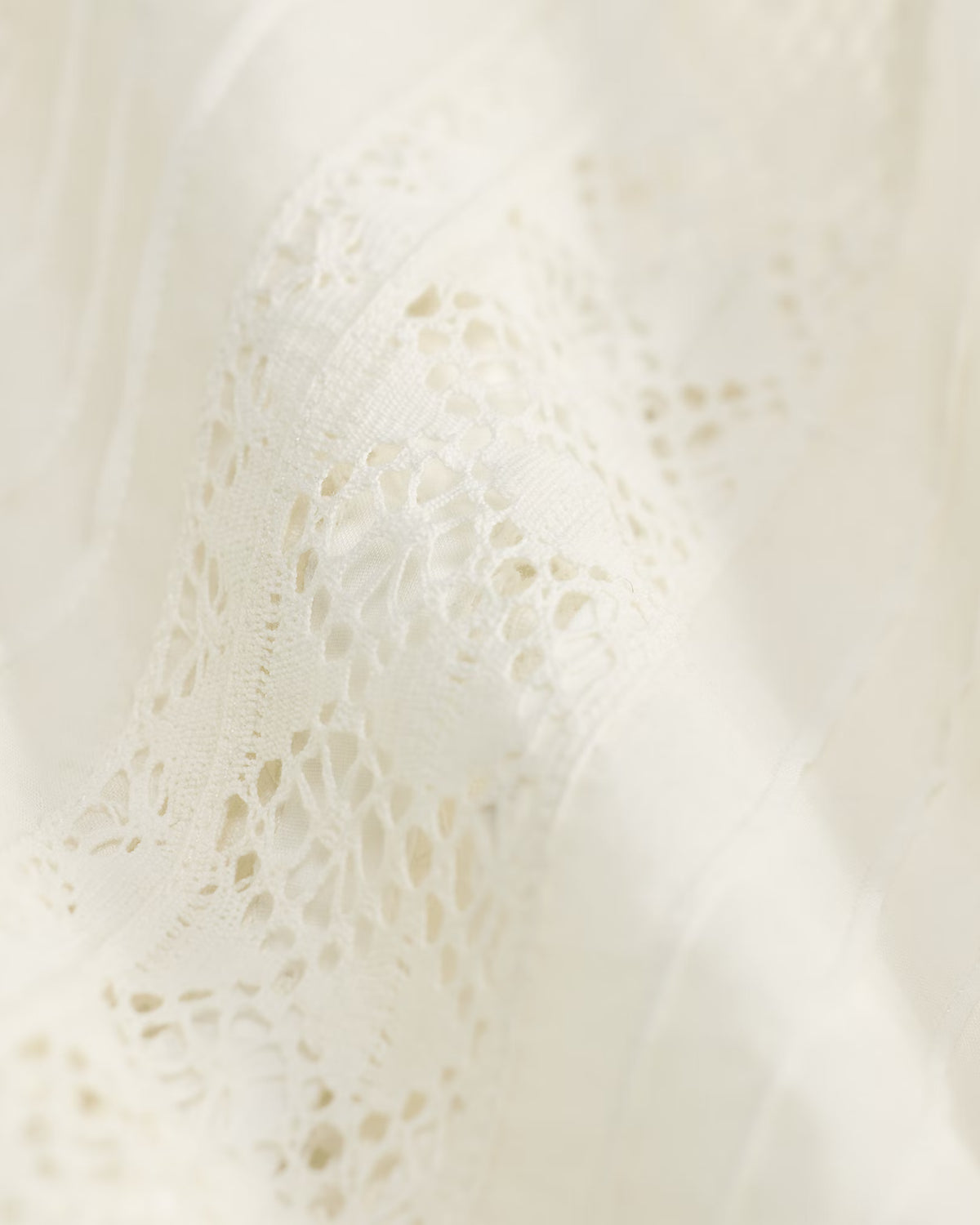 RRL Lace-Trimmed Cotton Voile Blouse