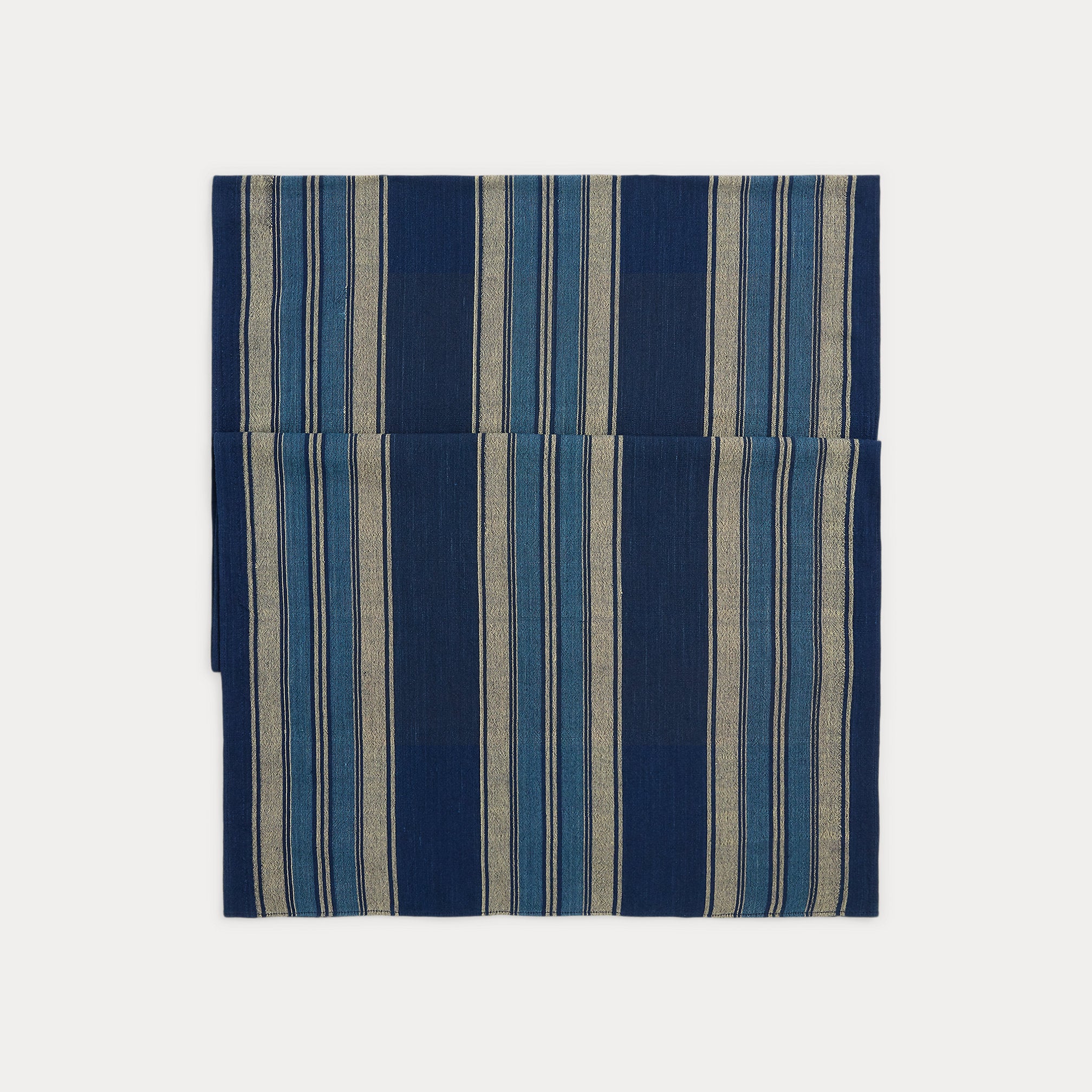 RRL Handwoven Striped Cotton Scarf