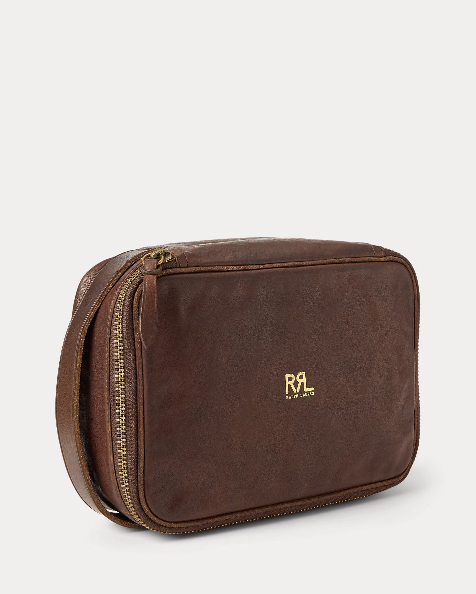 RRL Leather Travel Pouch