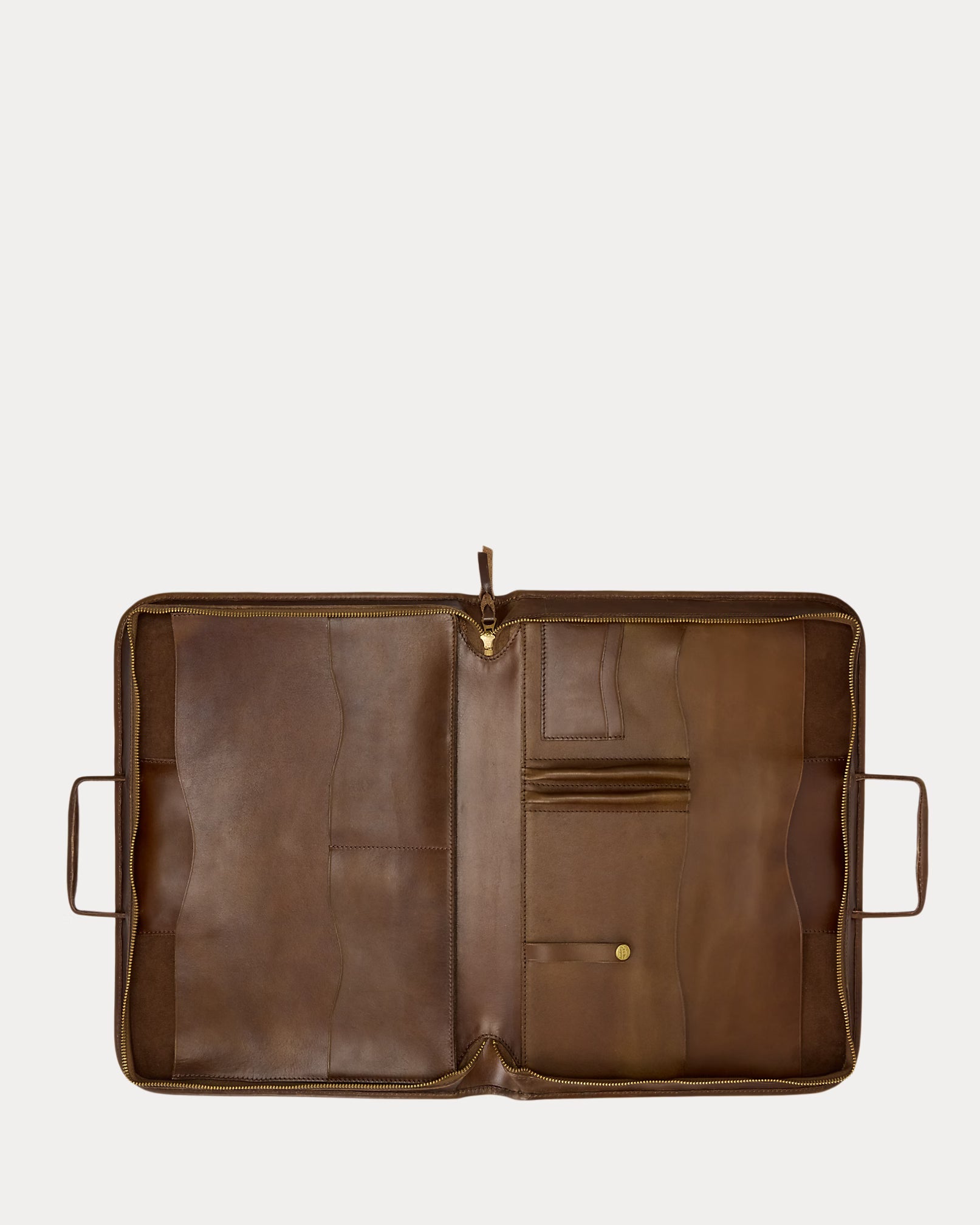 RRL Hand-Tooled Leather Briefcase