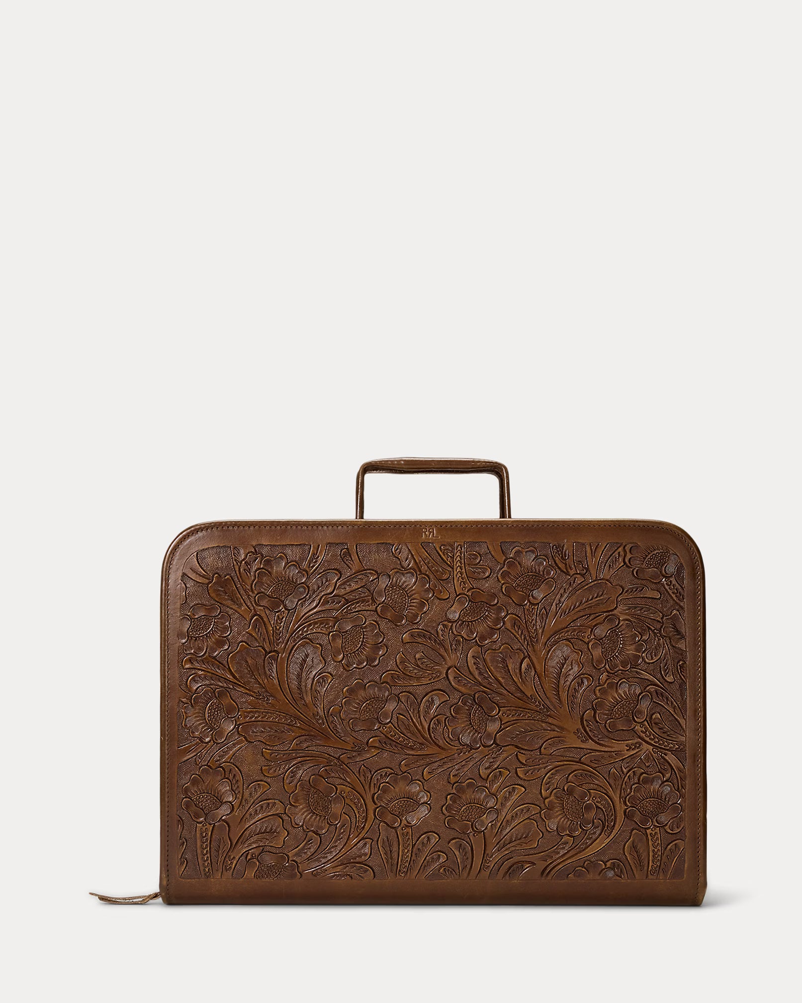 RRL Hand-Tooled Leather Briefcase