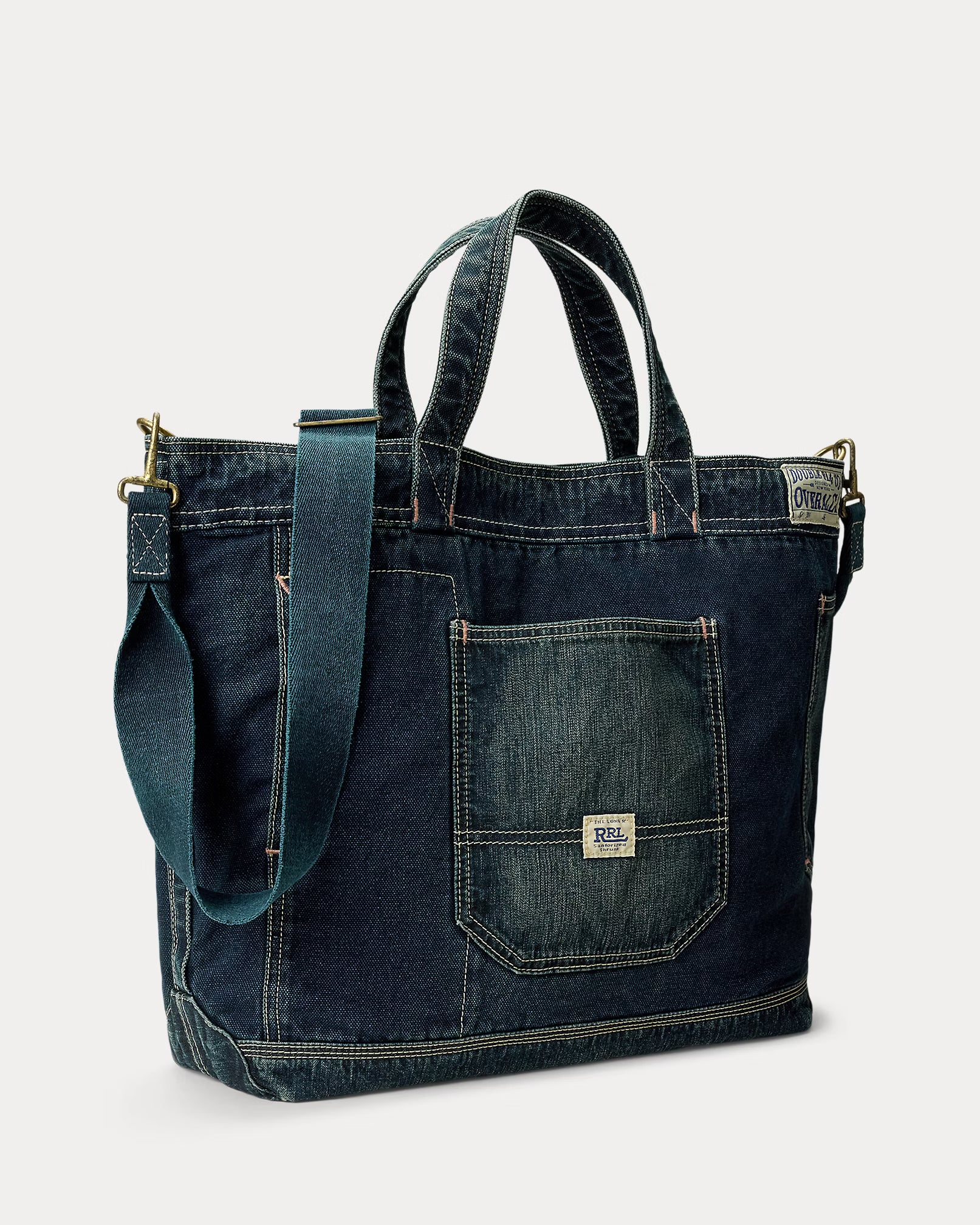 RRL Indigo Canvas Tote