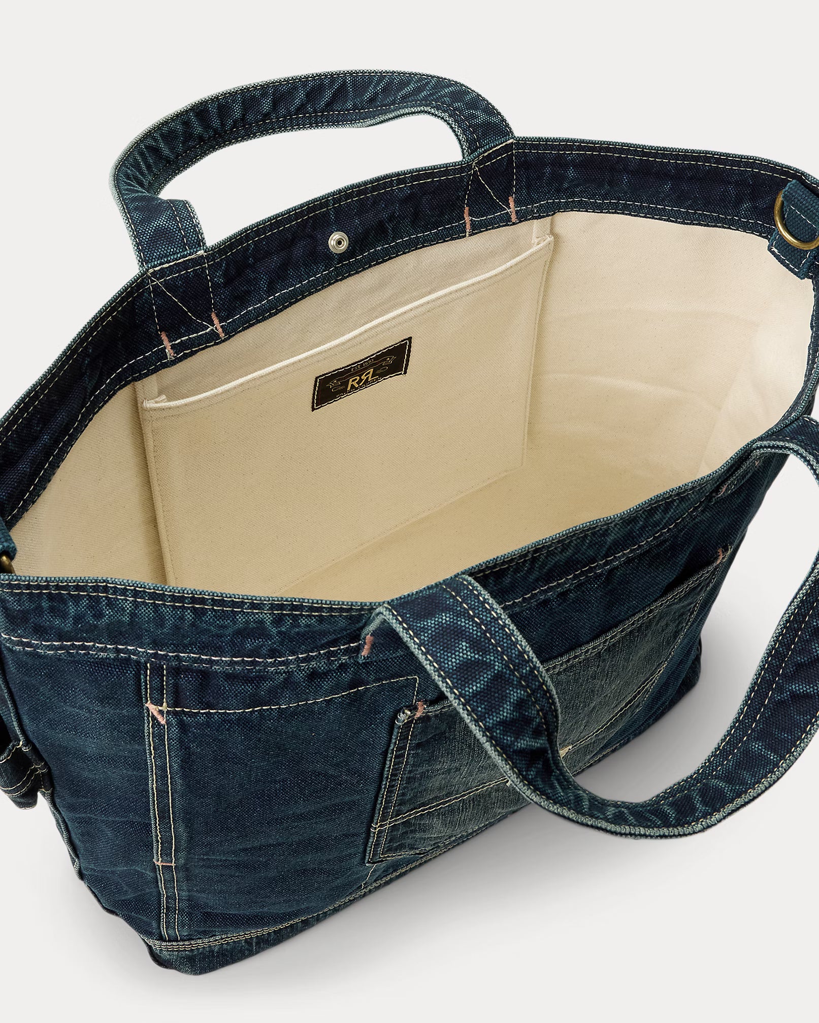 RRL Indigo Canvas Tote