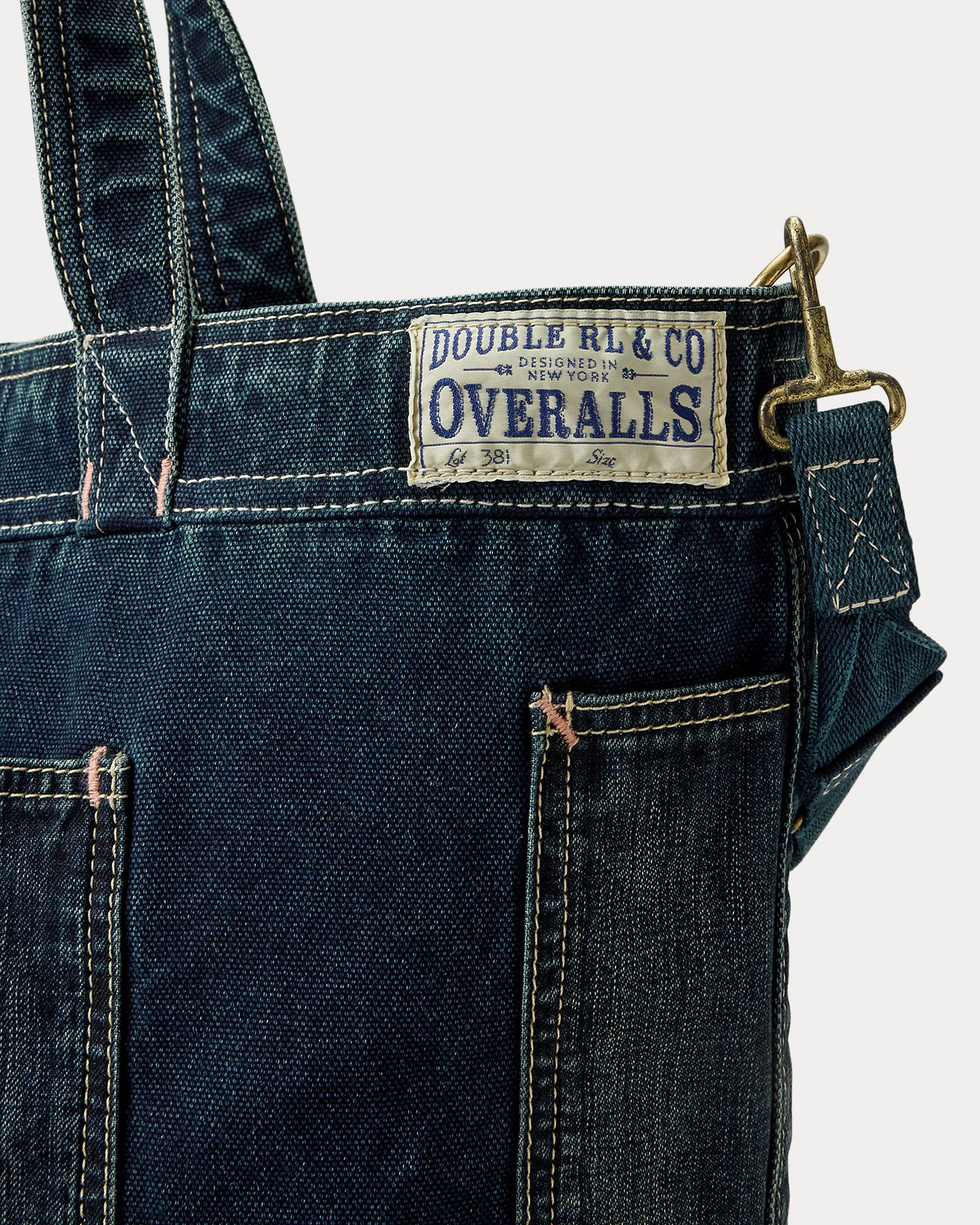 RRL Indigo Canvas Tote
