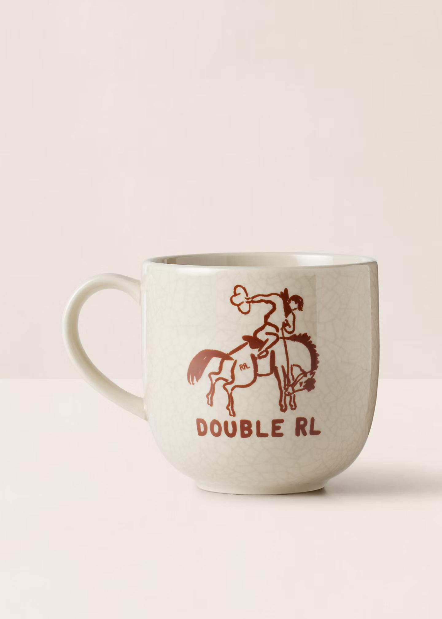 RRL Stoneware Souvenir Buckin' Bronco Mug