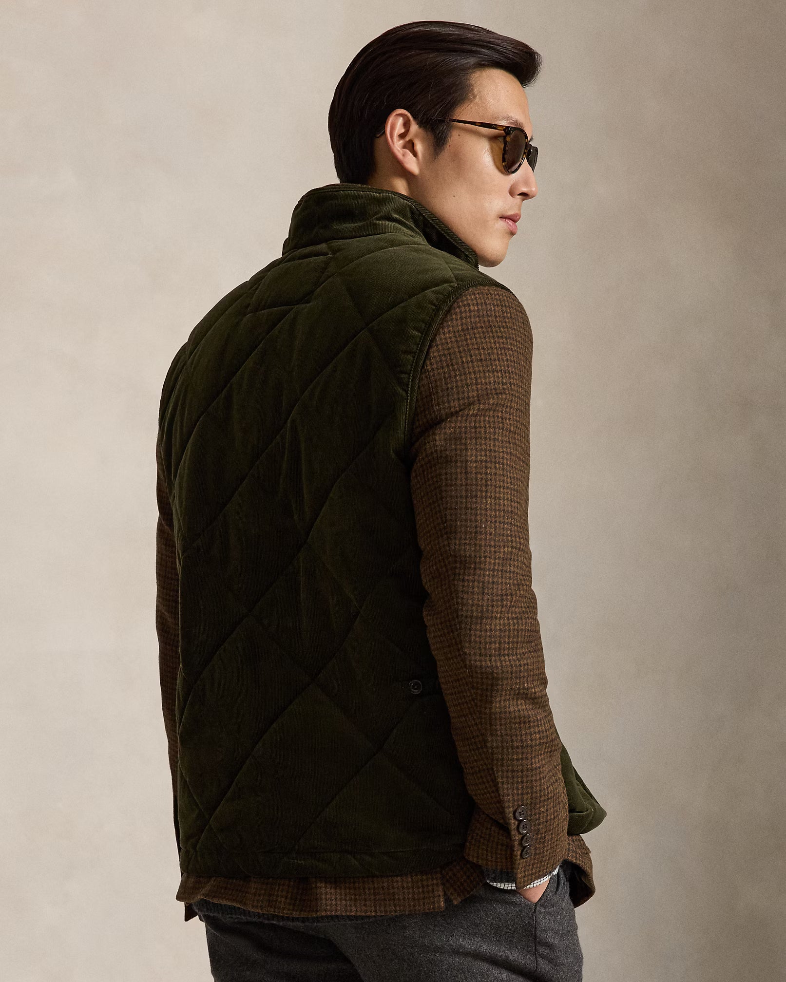 Quilted Corduroy Vest