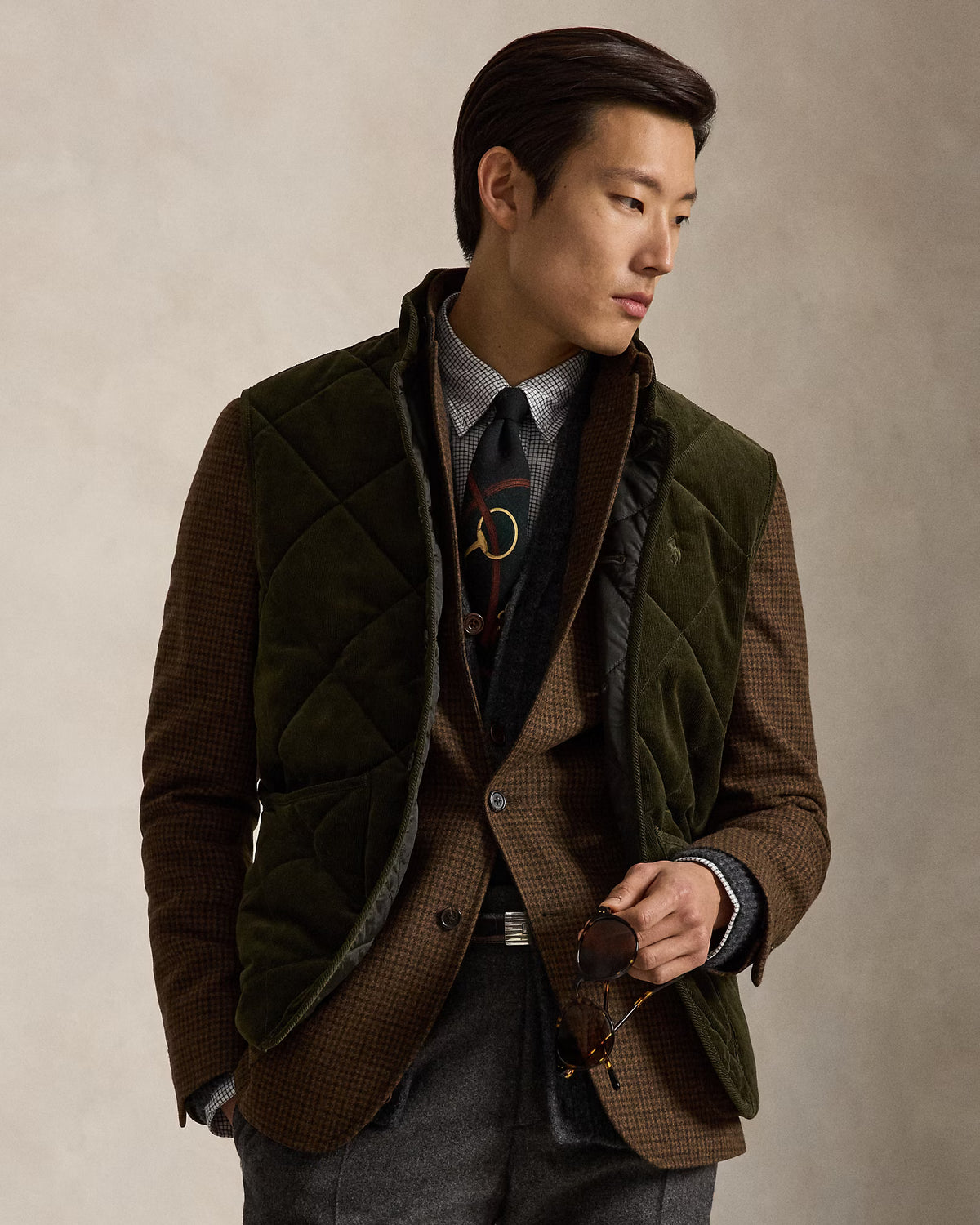 Quilted Corduroy Vest