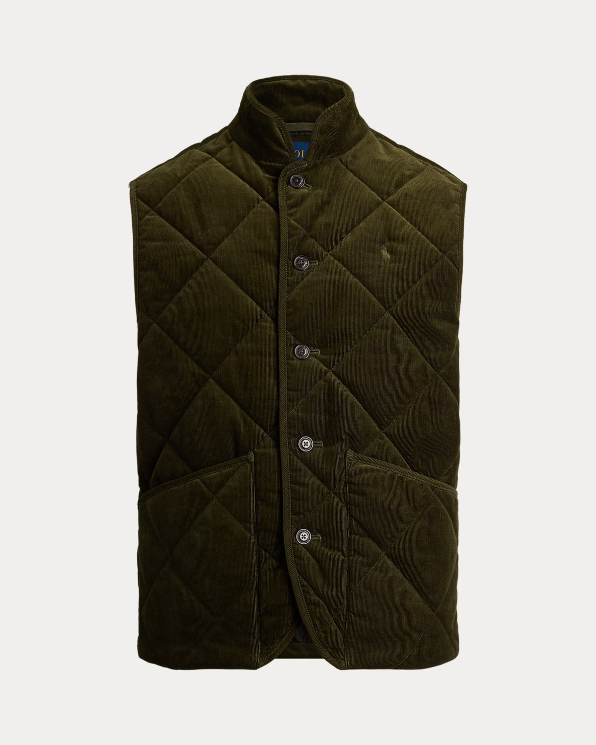 Quilted Corduroy Vest