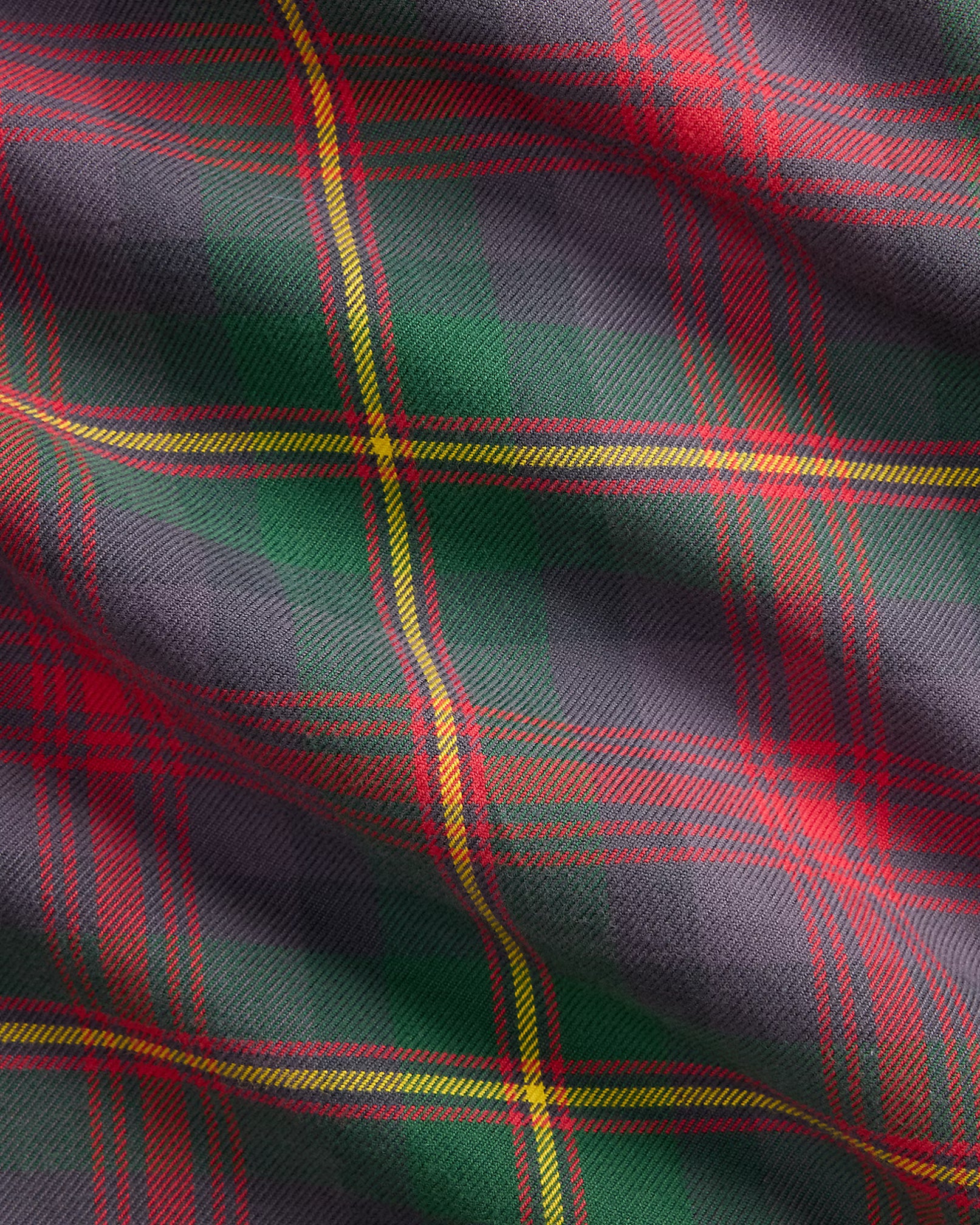 Classic Fit Plaid Flannel Shirt