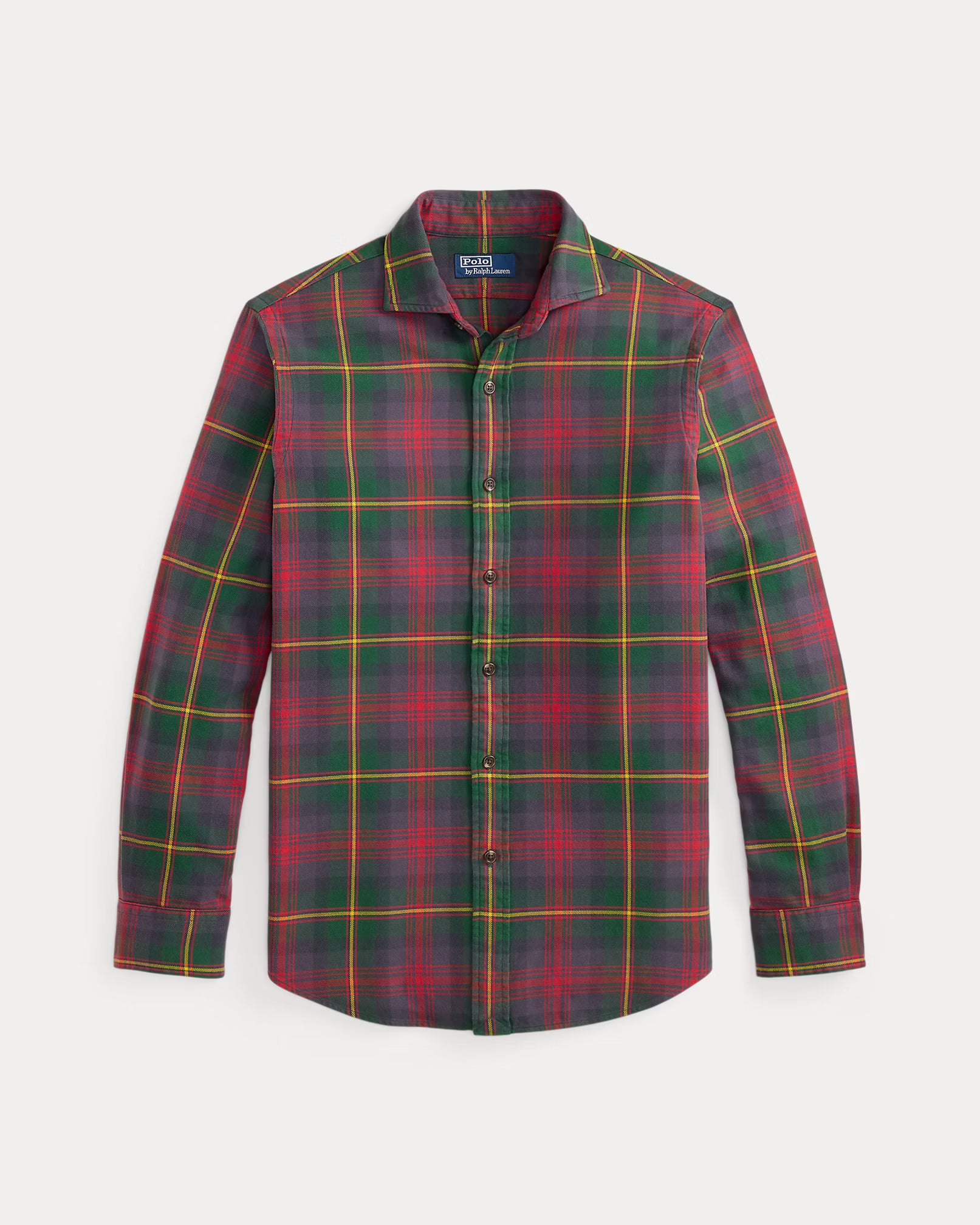 Classic Fit Plaid Flannel Shirt