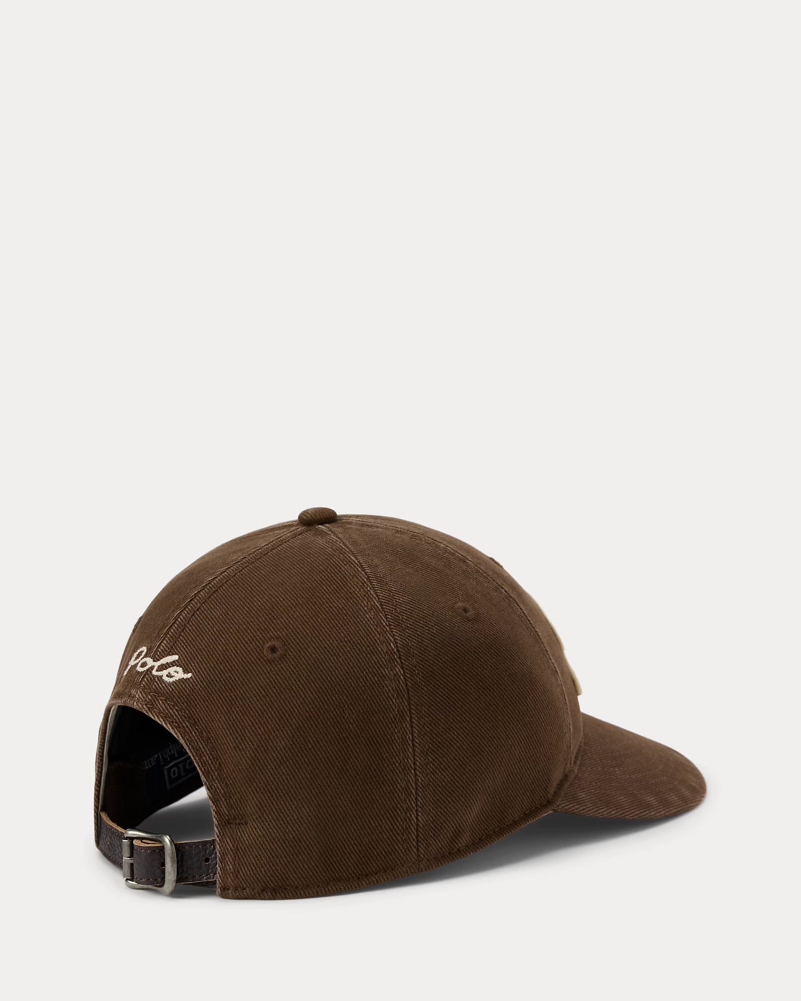 The Ralph Logo Twill Ball Cap - Cooper Brown
