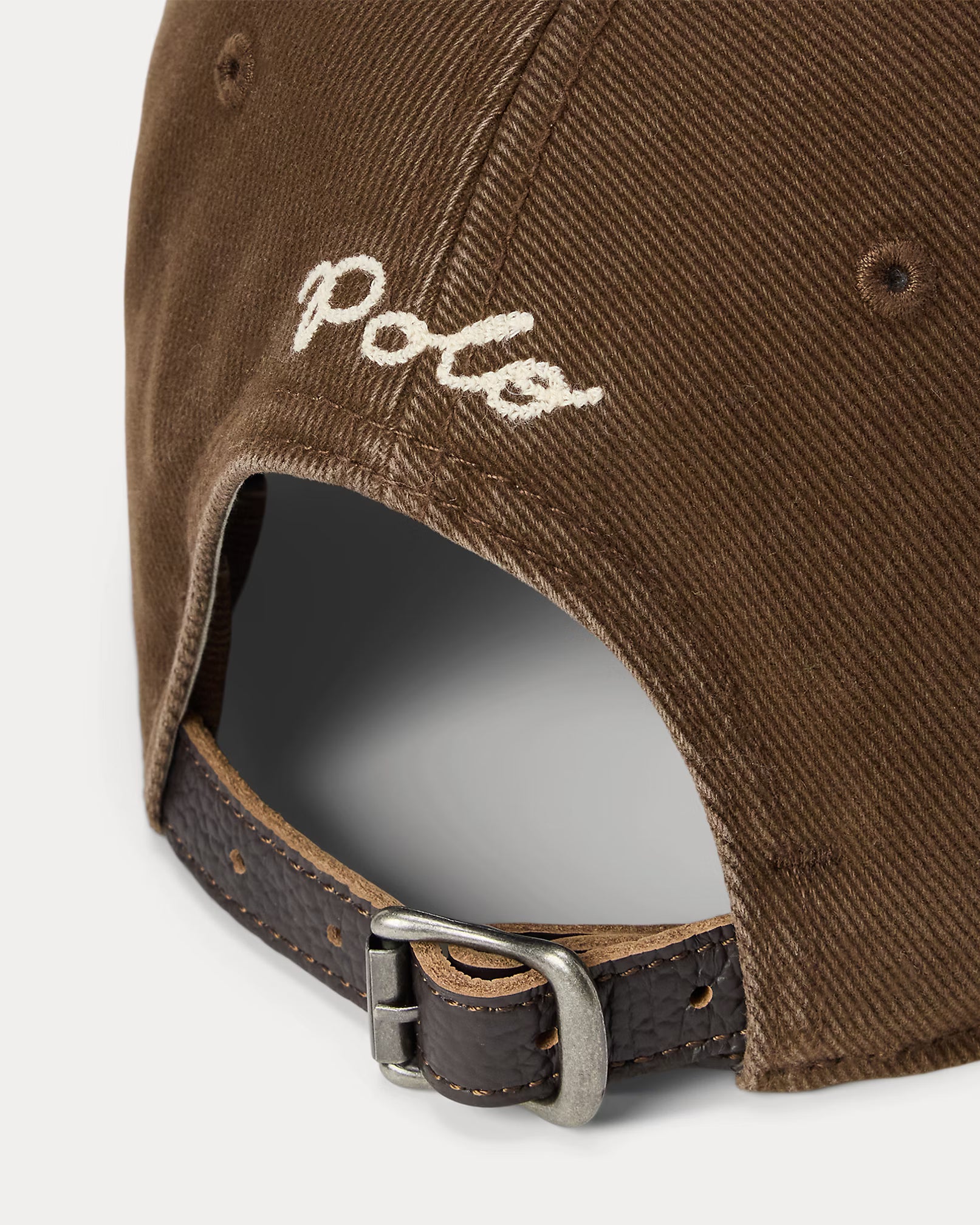 The Ralph Logo Twill Ball Cap - Cooper Brown