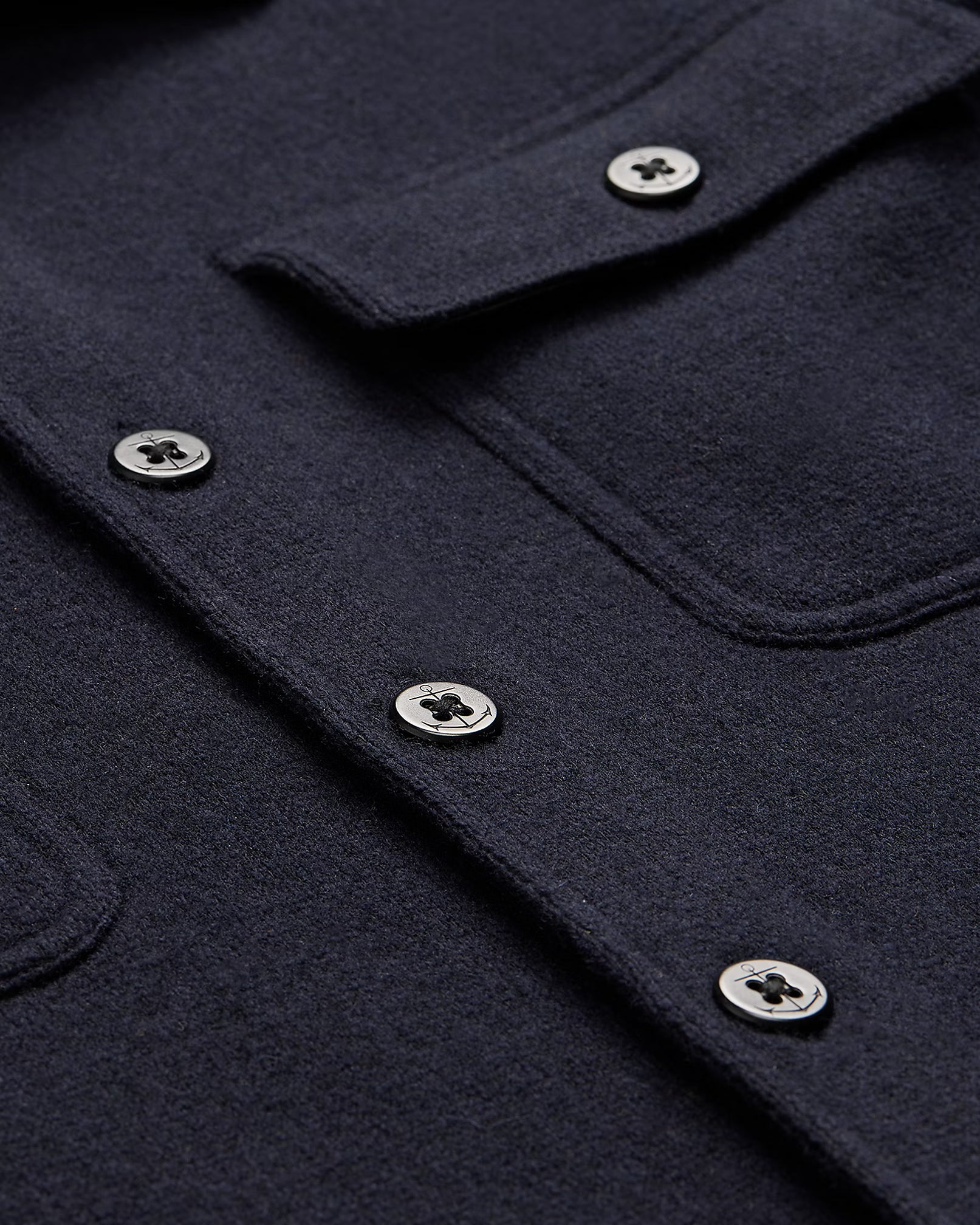 RRL Birdseye Jacquard Wool Workshirt Sweater