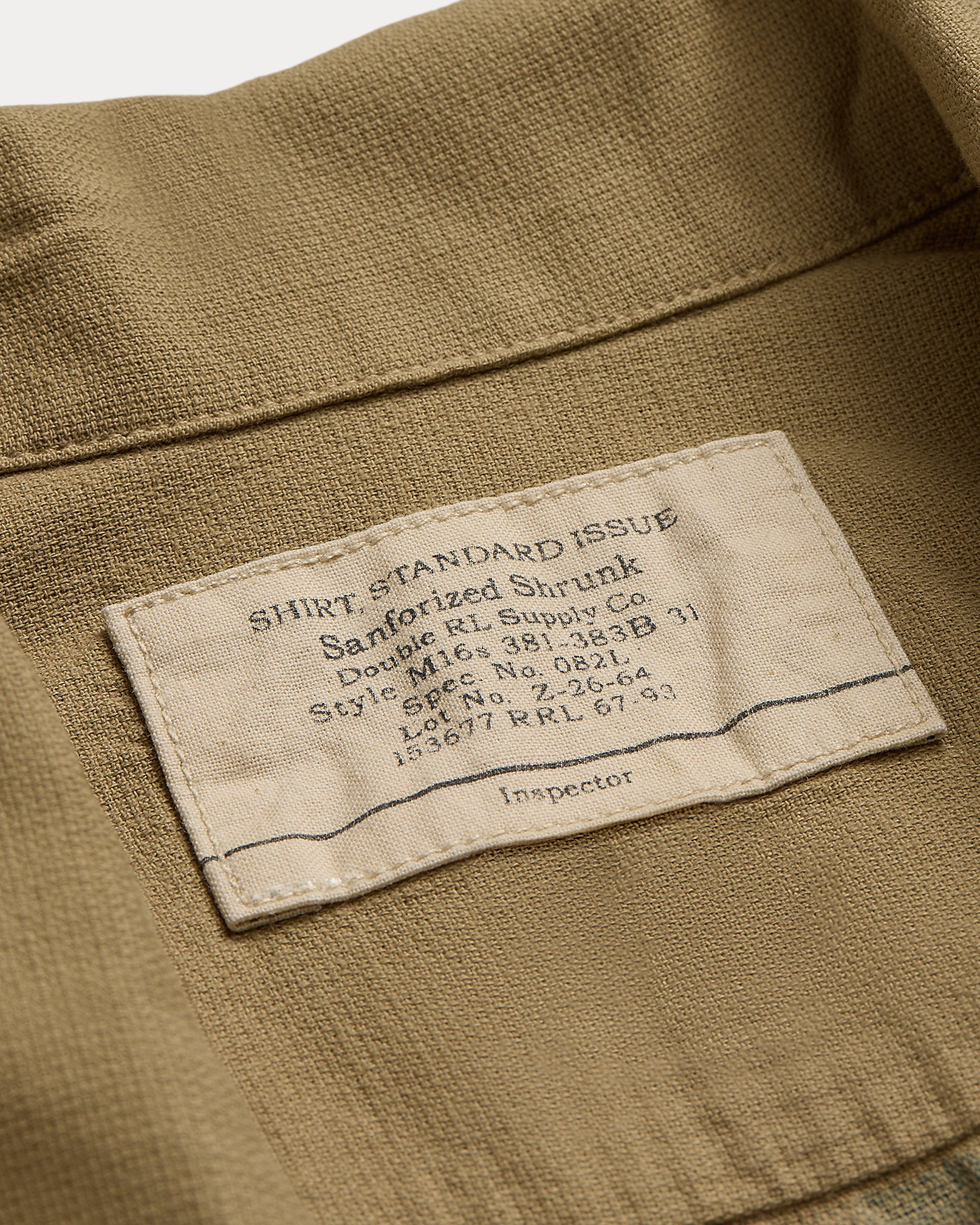 RRL Dobby Graphic Overshirt