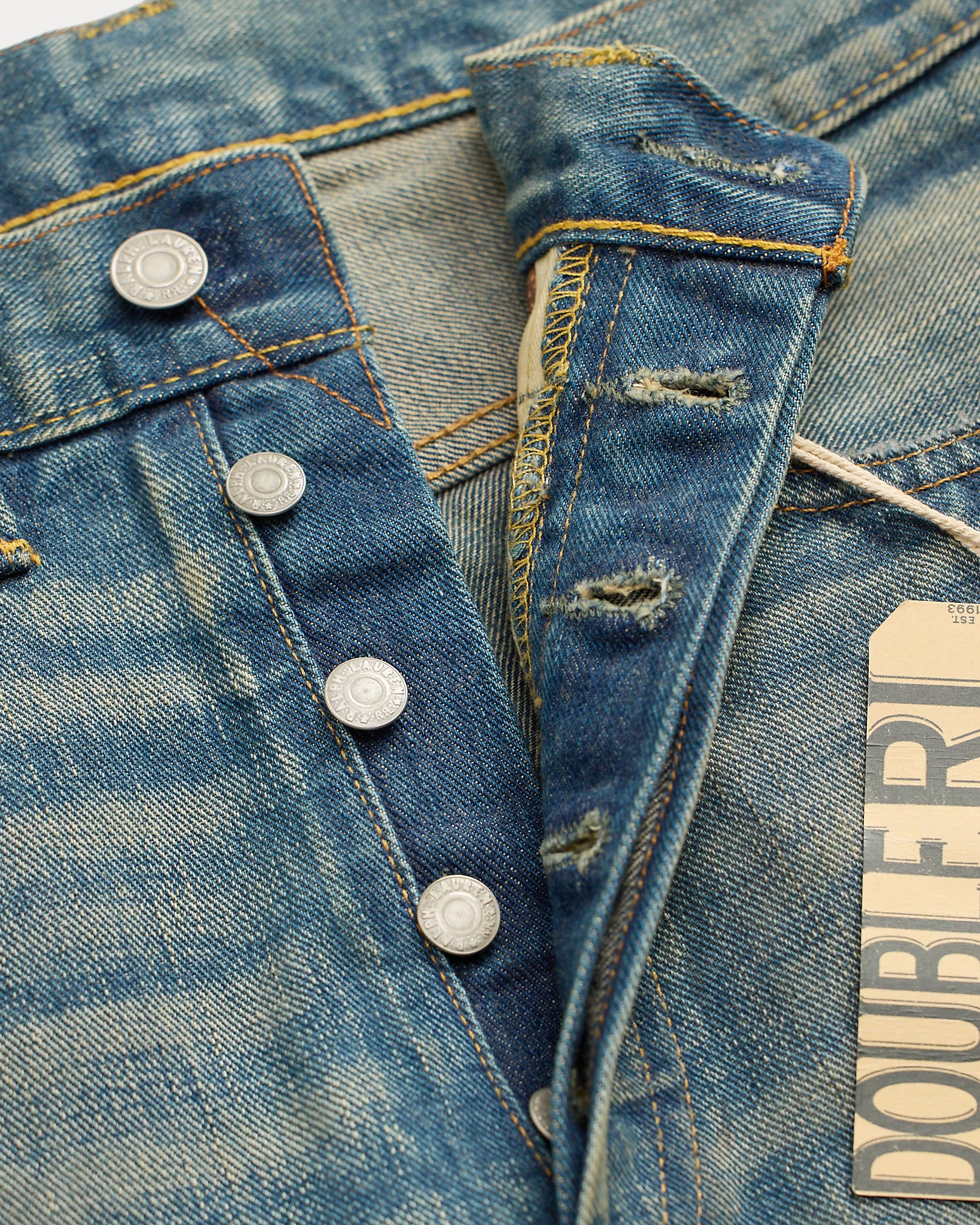 RRL Straight Fit Milner Selvedge Jean