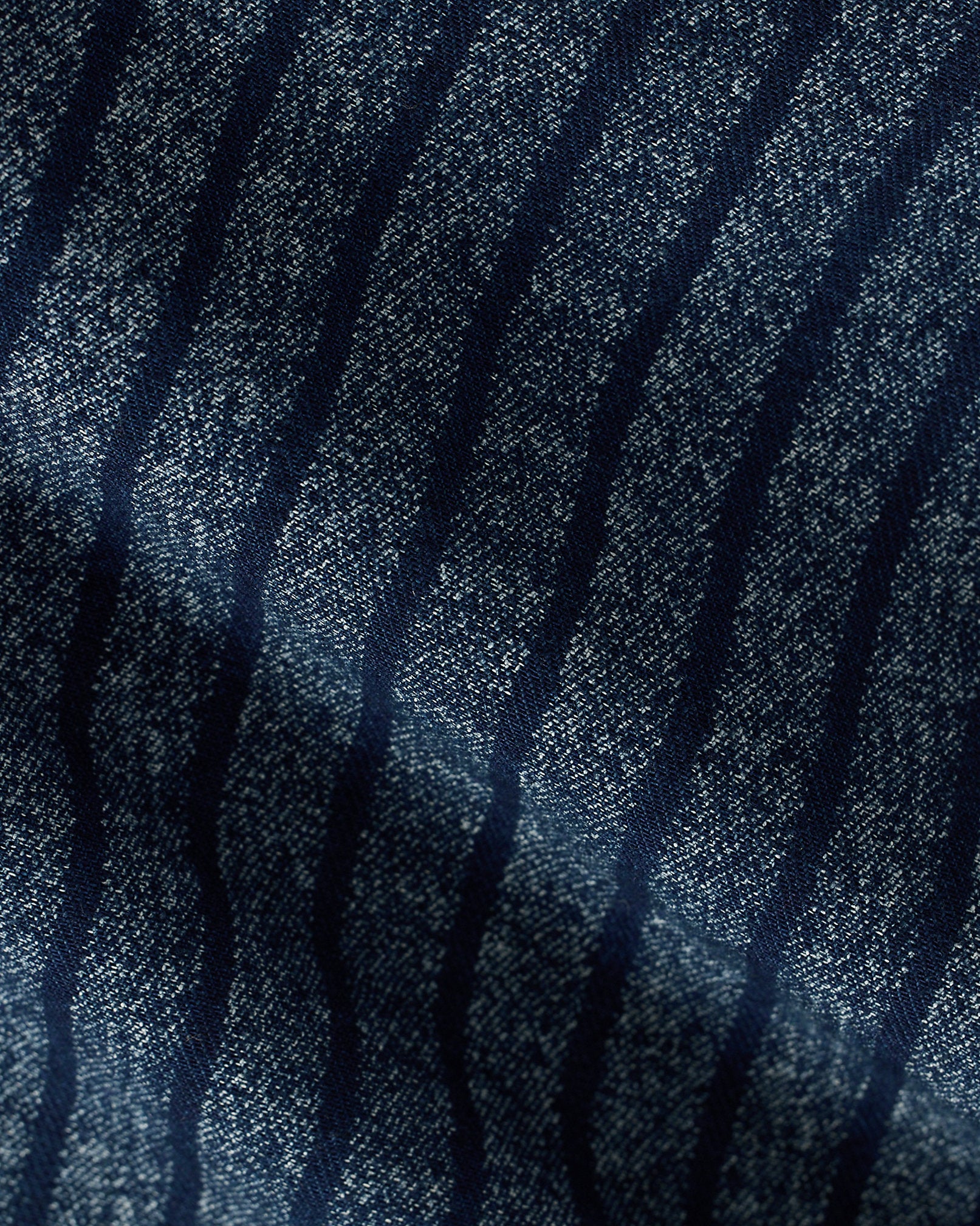 RRL Indigo Striped Twill Overall