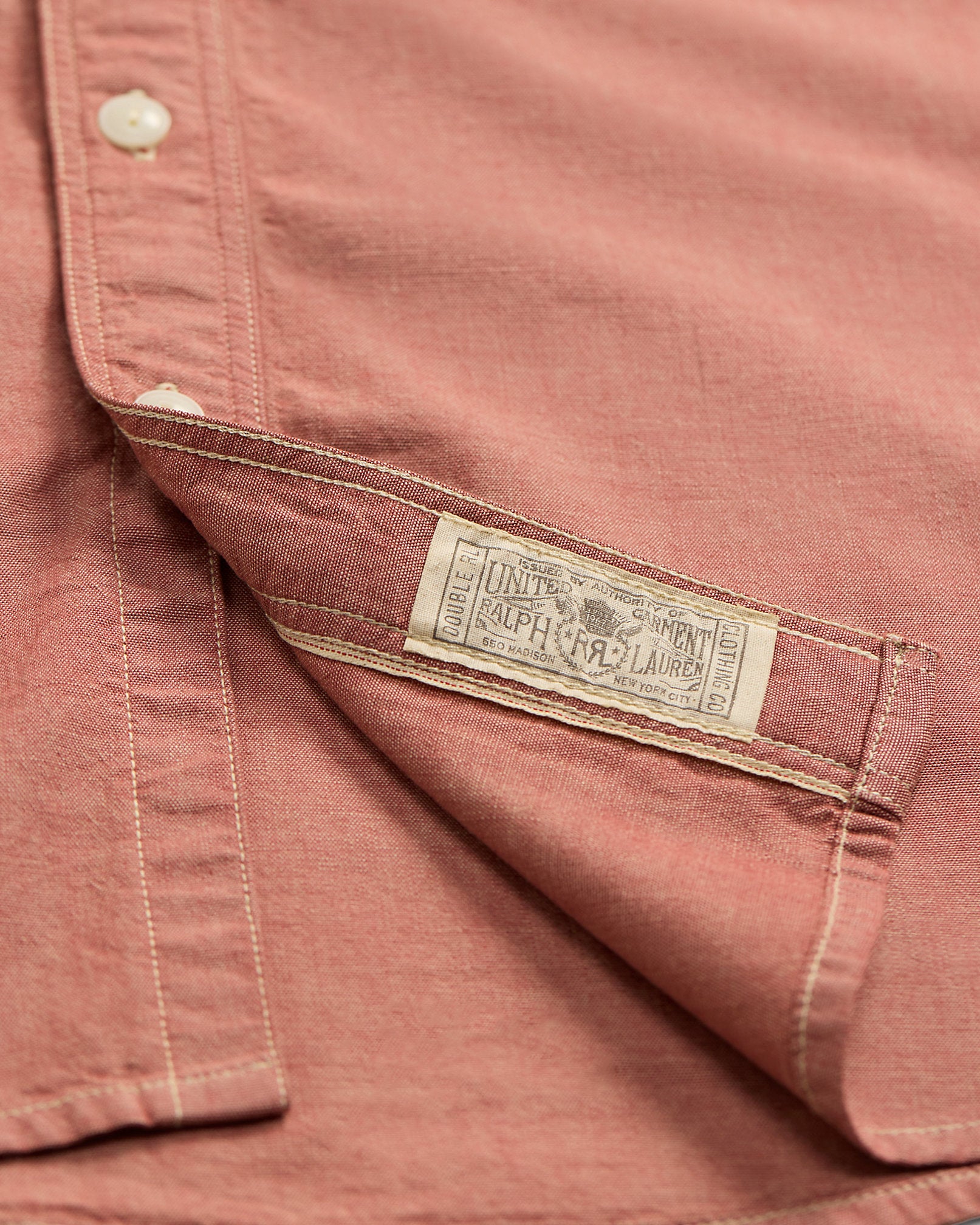 RRL Selvedge-Detailed Chambray Workshirt