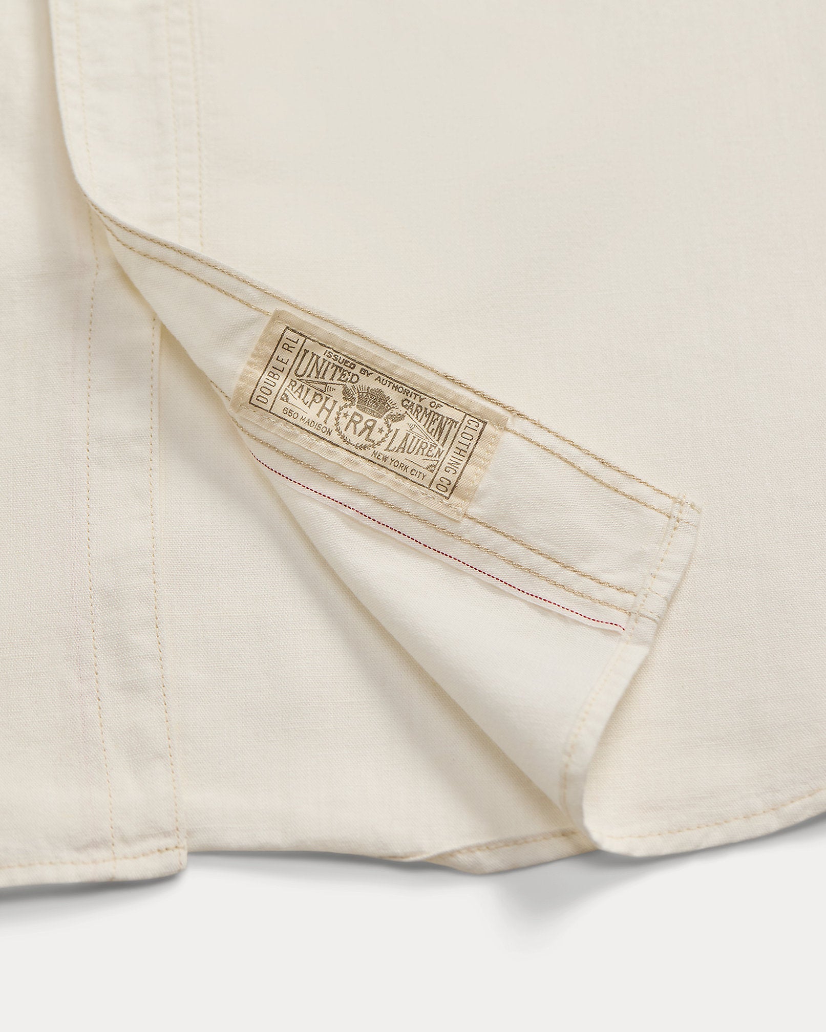 RRL Selvedge-Detailed Woven Workshirt - Natural