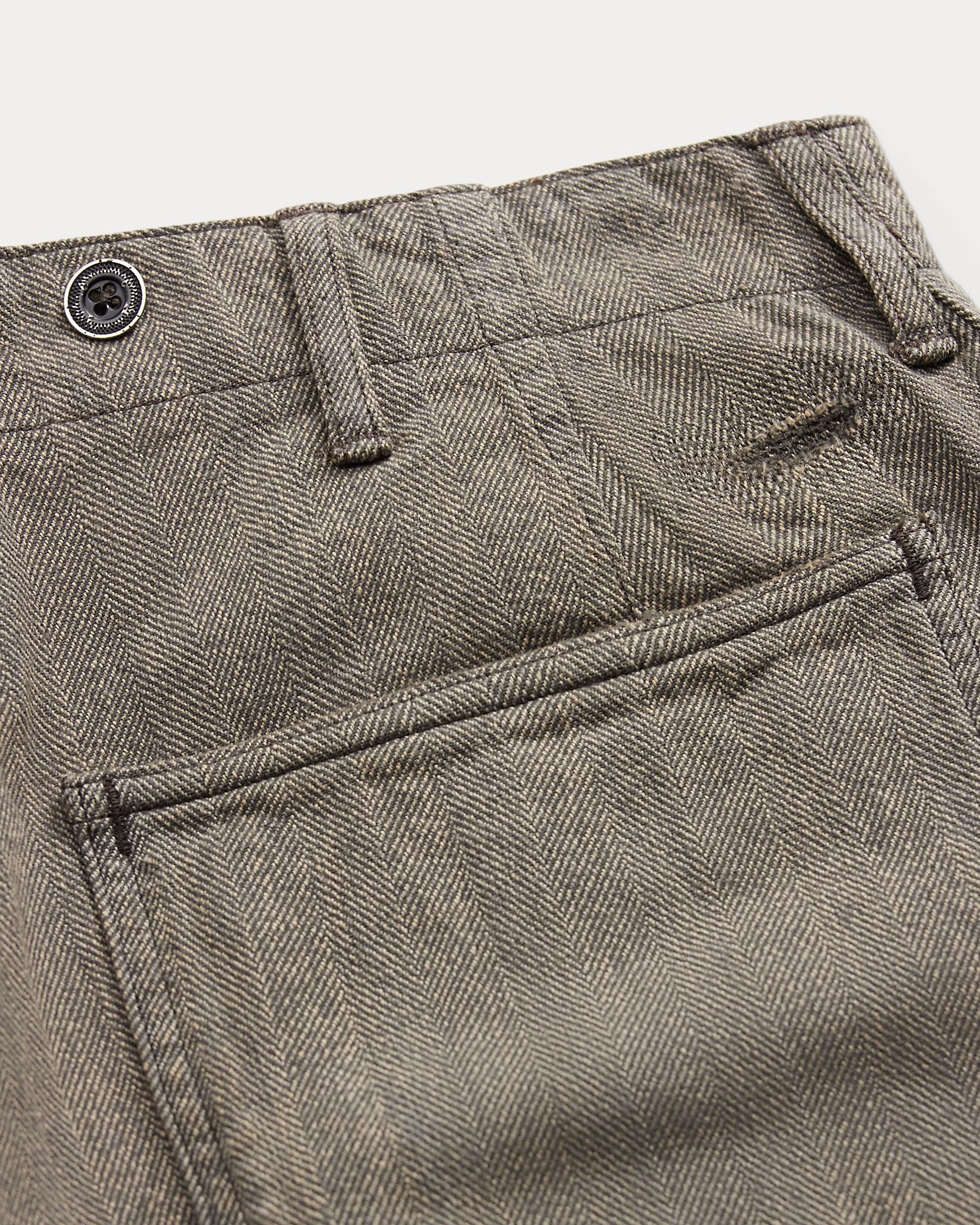 RRL Distressed Herringbone Twill Field Pant