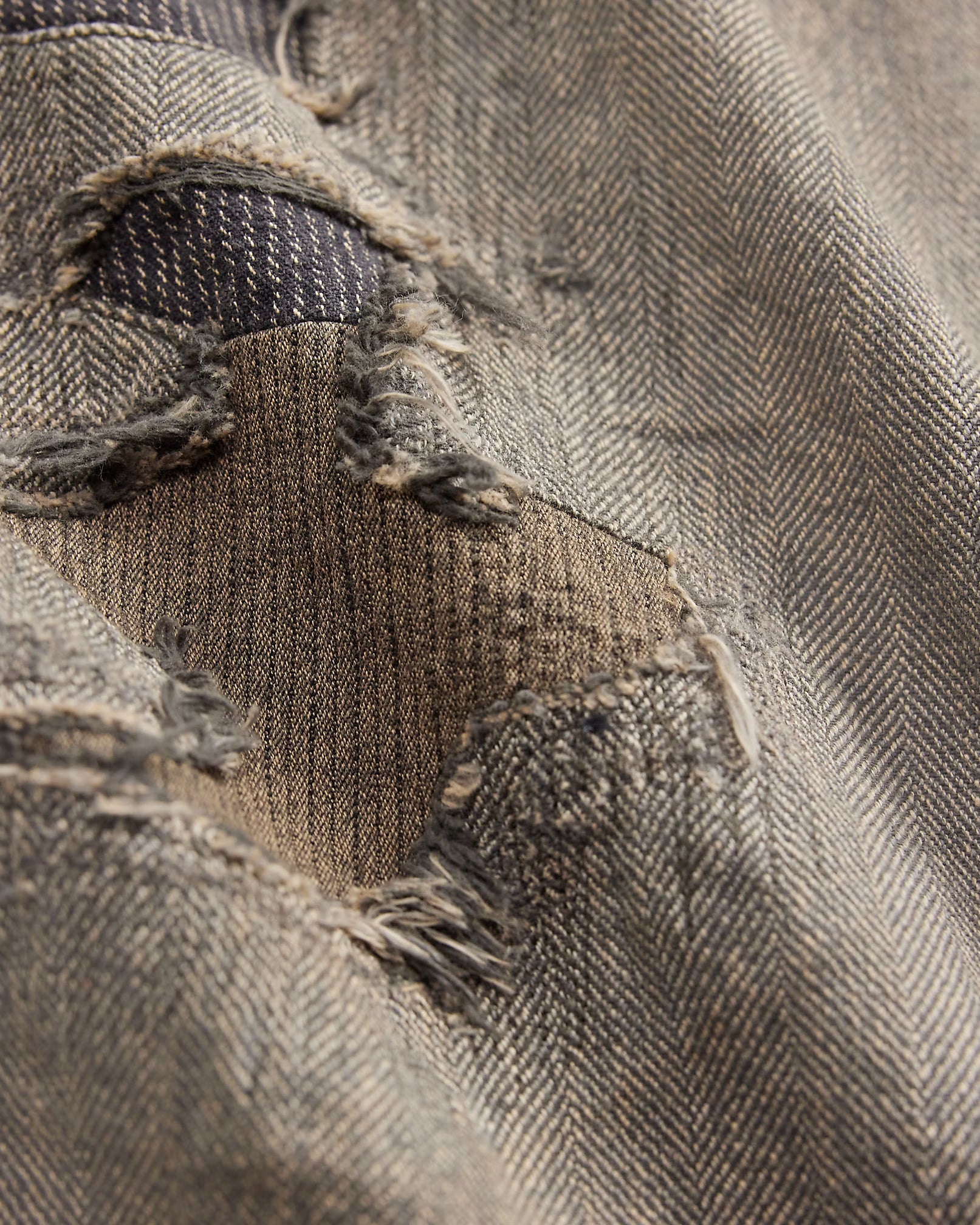 RRL Distressed Herringbone Twill Field Pant