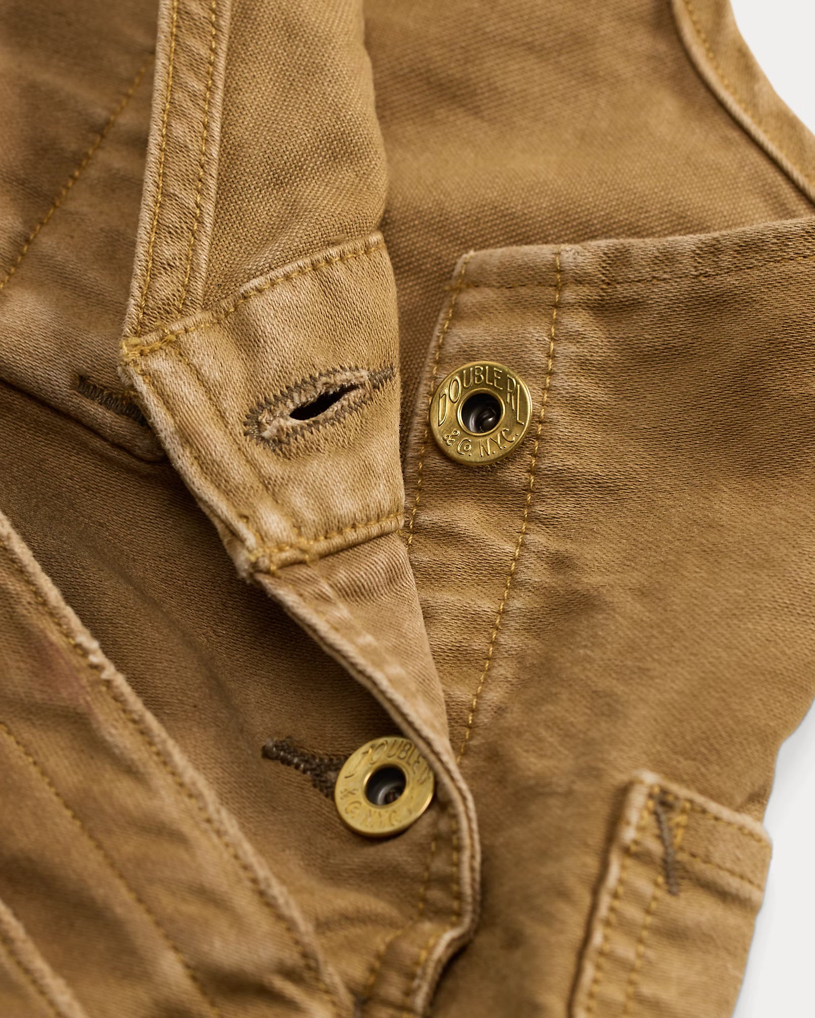 RRL Paint-Splattered Cotton Moleskin Overall
