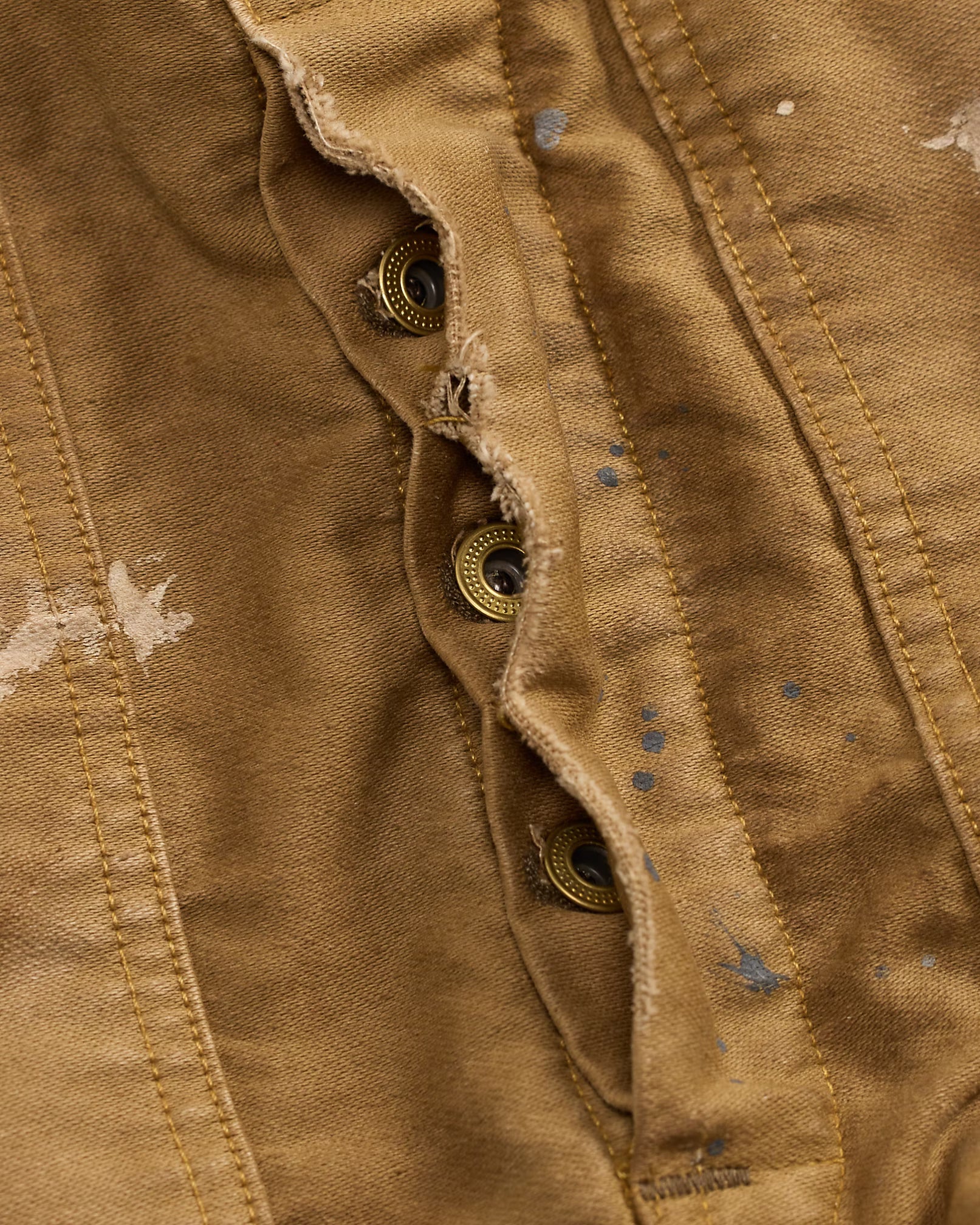 RRL Paint-Splattered Cotton Moleskin Overall