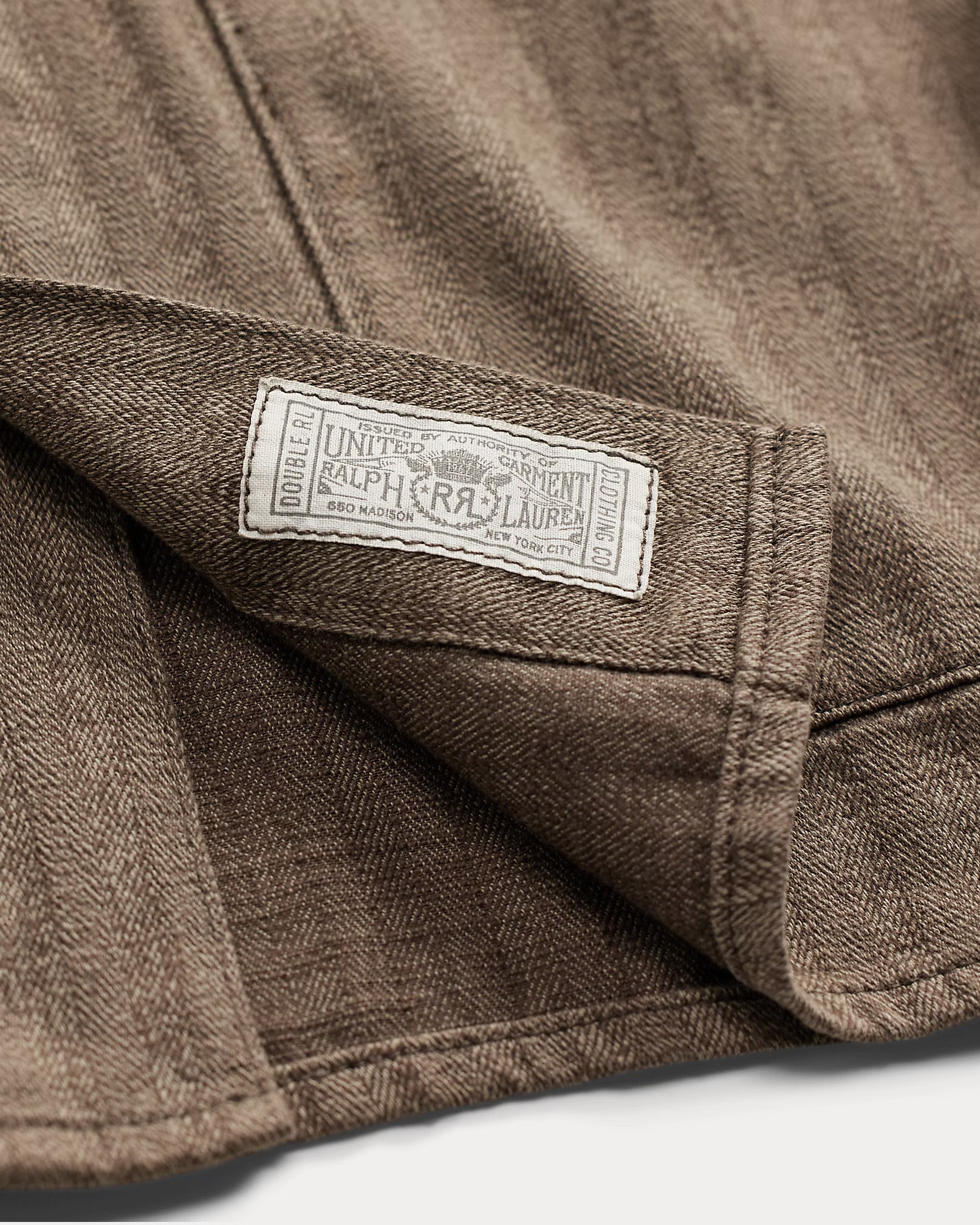 RRL Striped Jaspé Herringbone Jacket