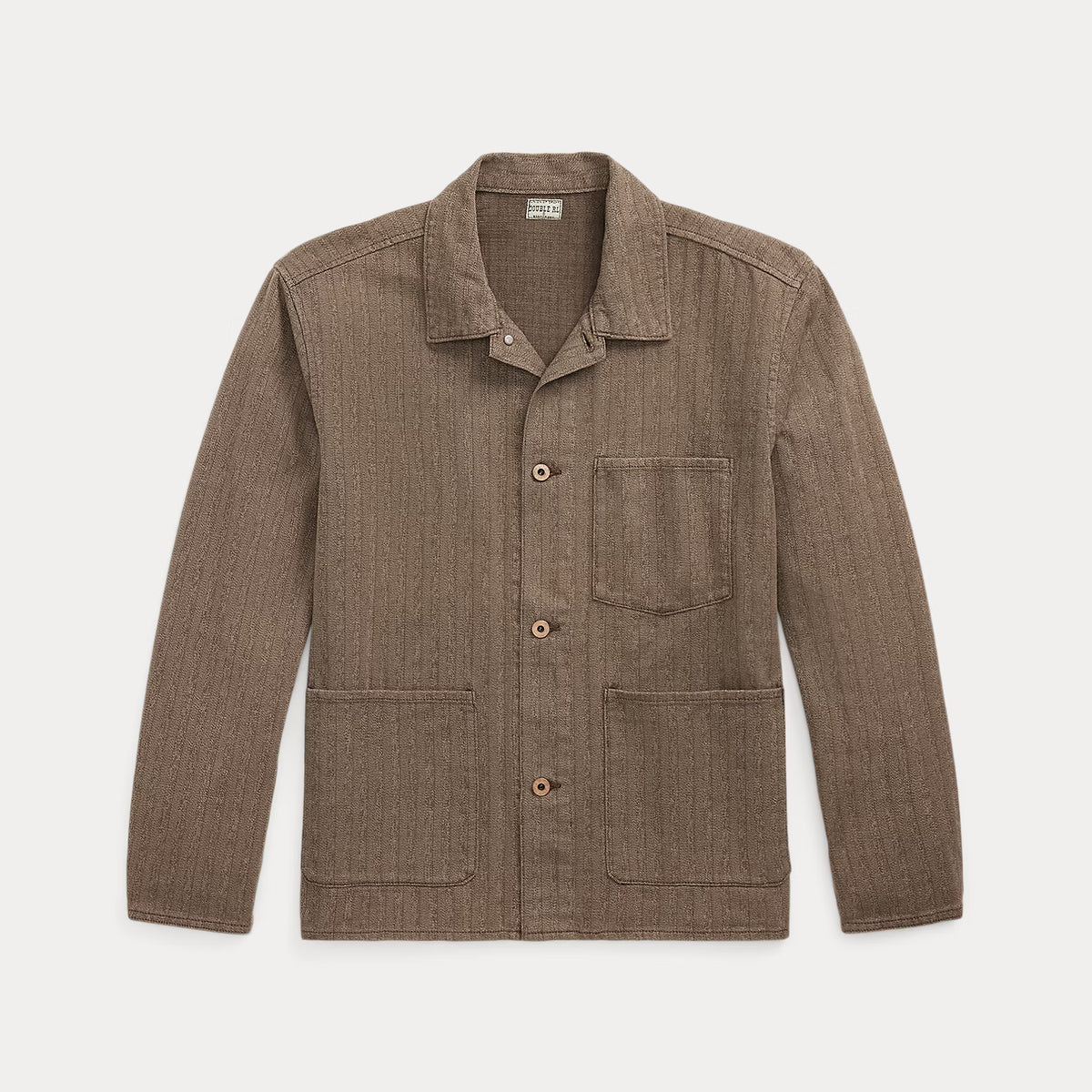 RRL Striped Jaspé Herringbone Jacket