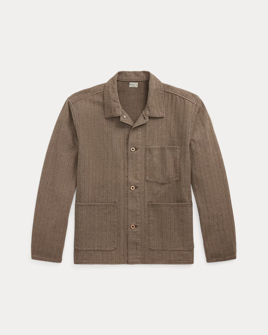RRL Striped Jaspé Herringbone Jacket