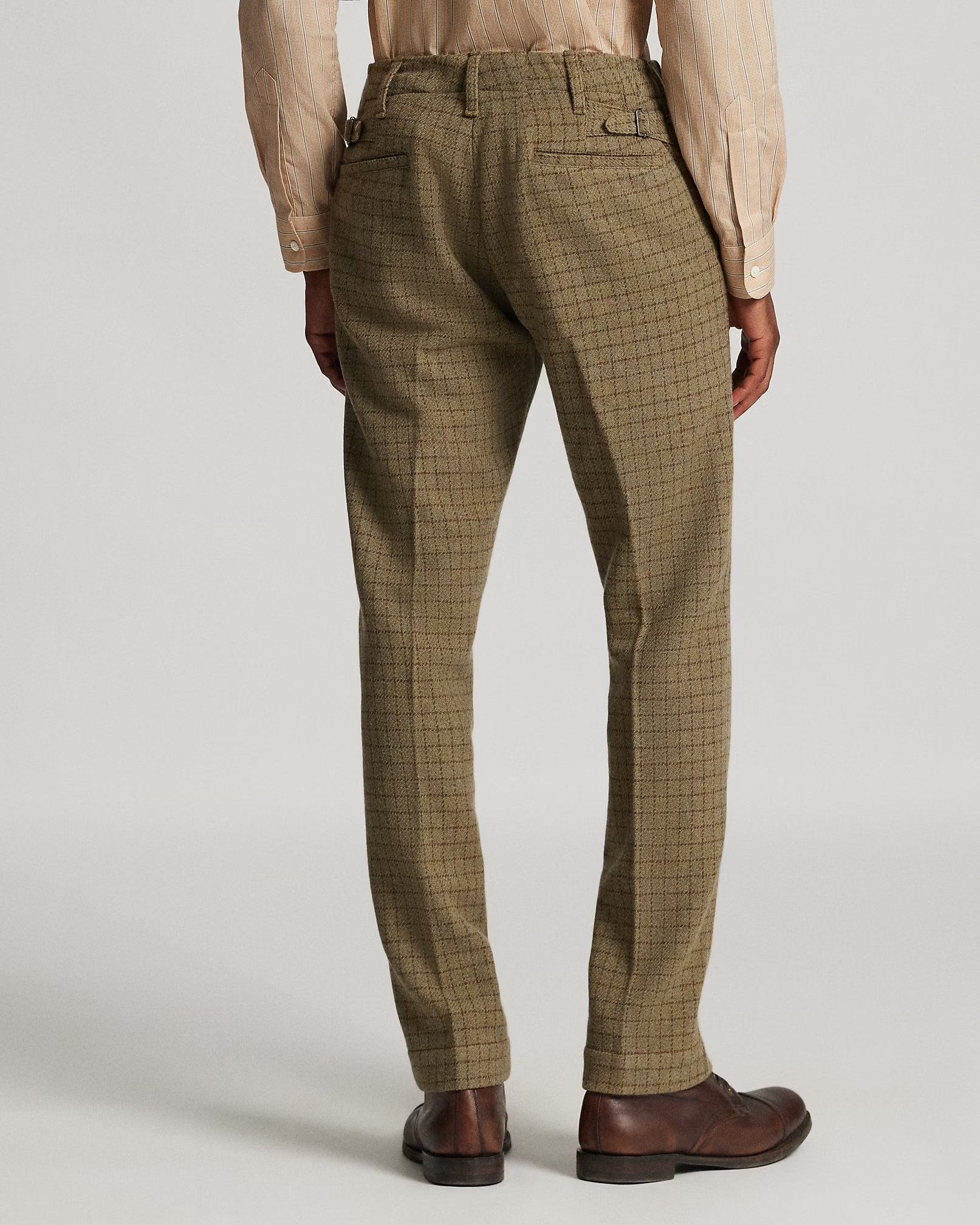 RRL Checked Wool Tweed Officer’s Pant