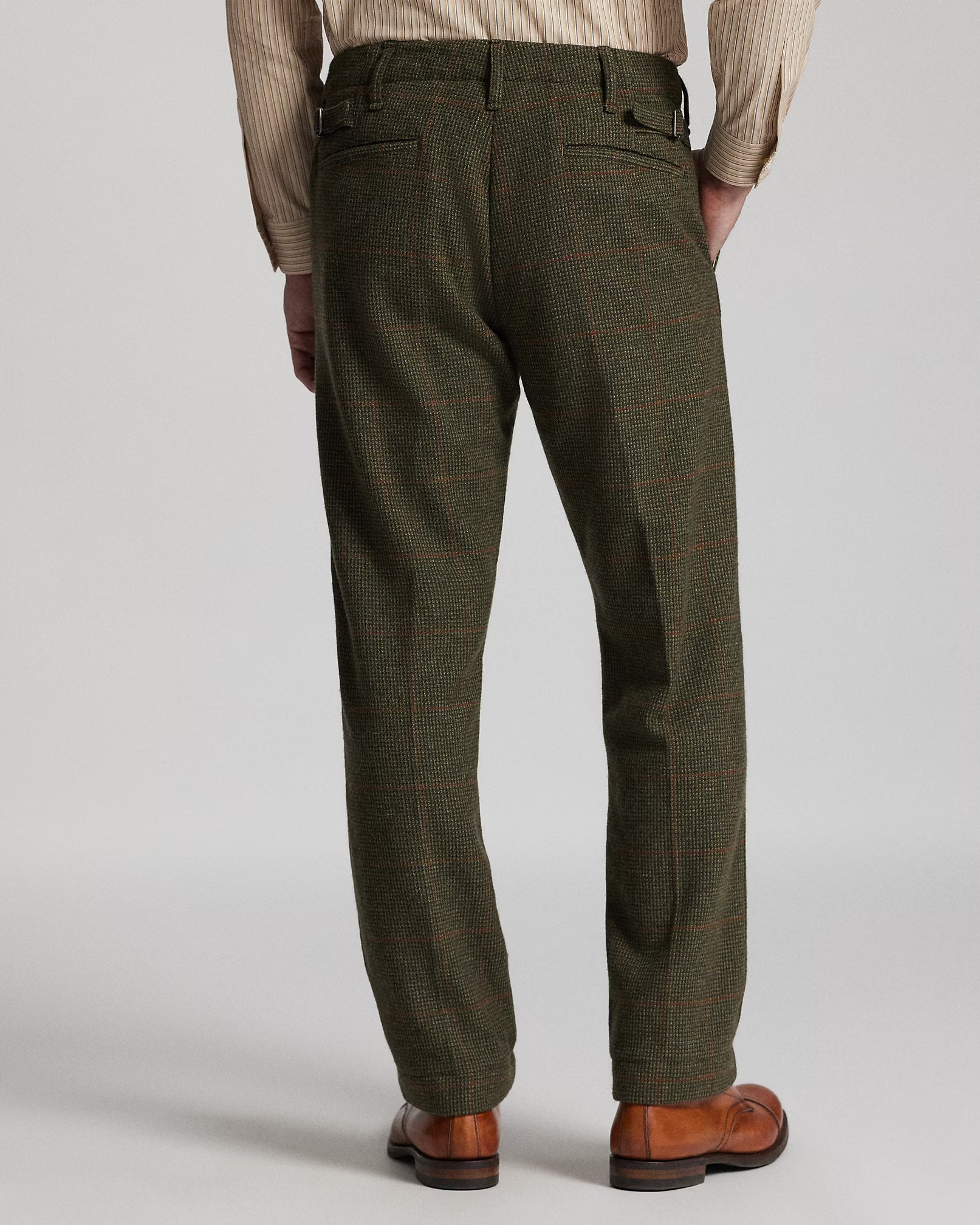 RRL Windowpane Wool Tweed Officer’s Pant