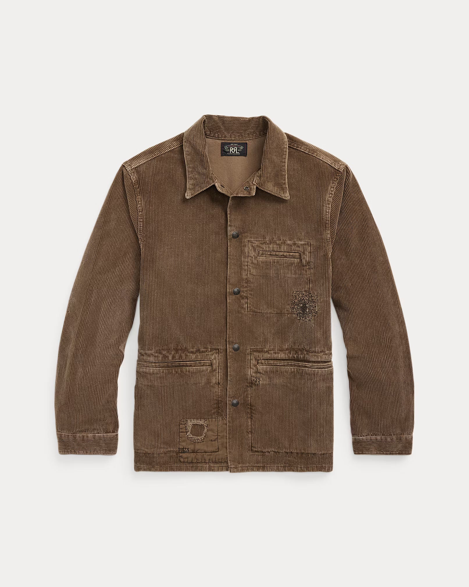RRL Repaired Corduroy Overshirt