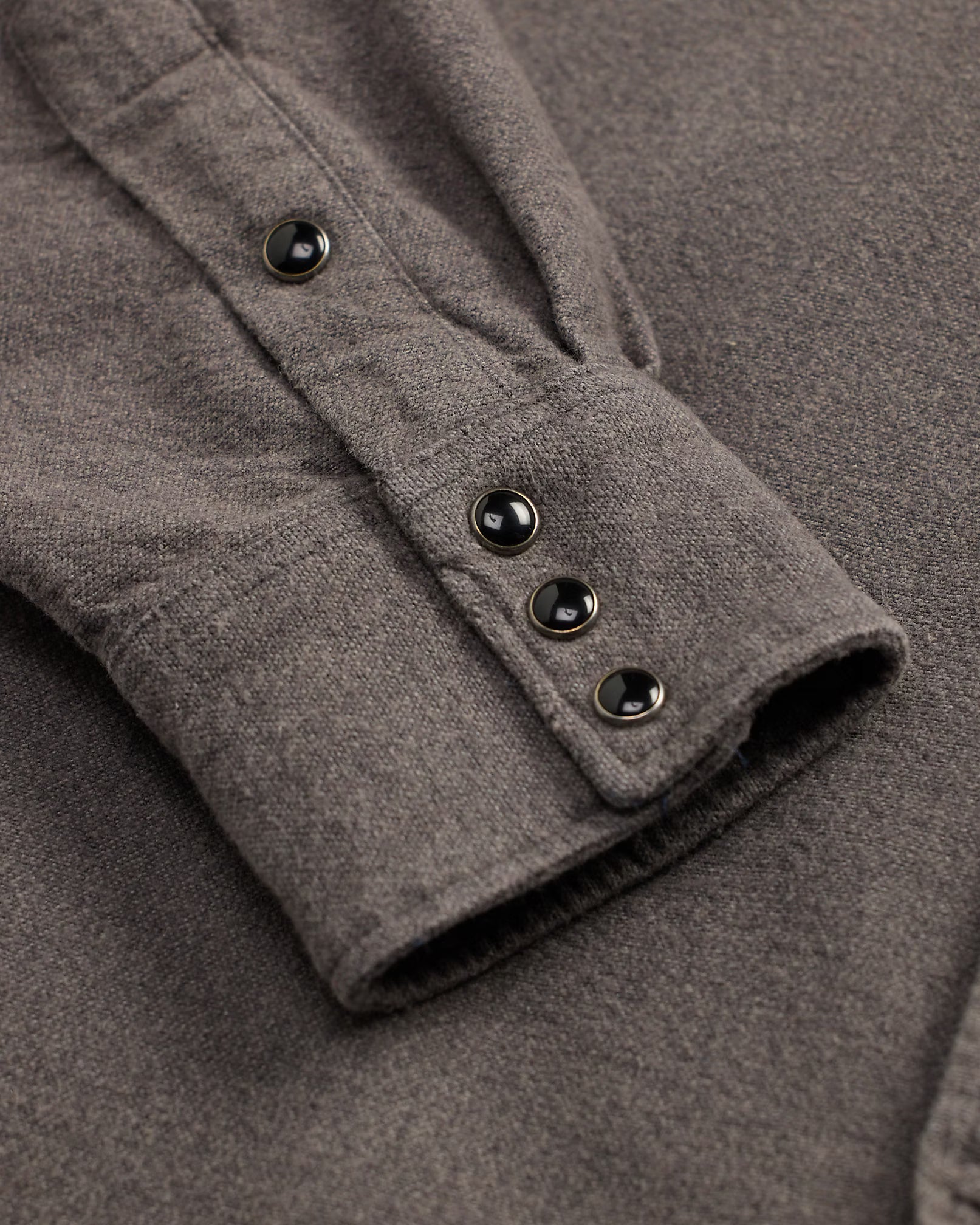 RRL Slim Fit Chamois Western Shirt