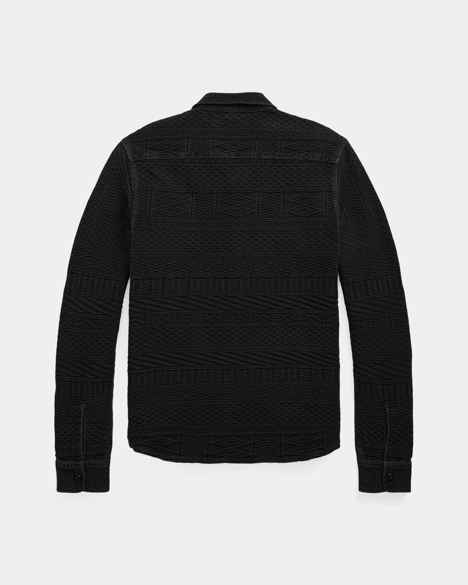 RRL Indigo Jacquard Workshirt