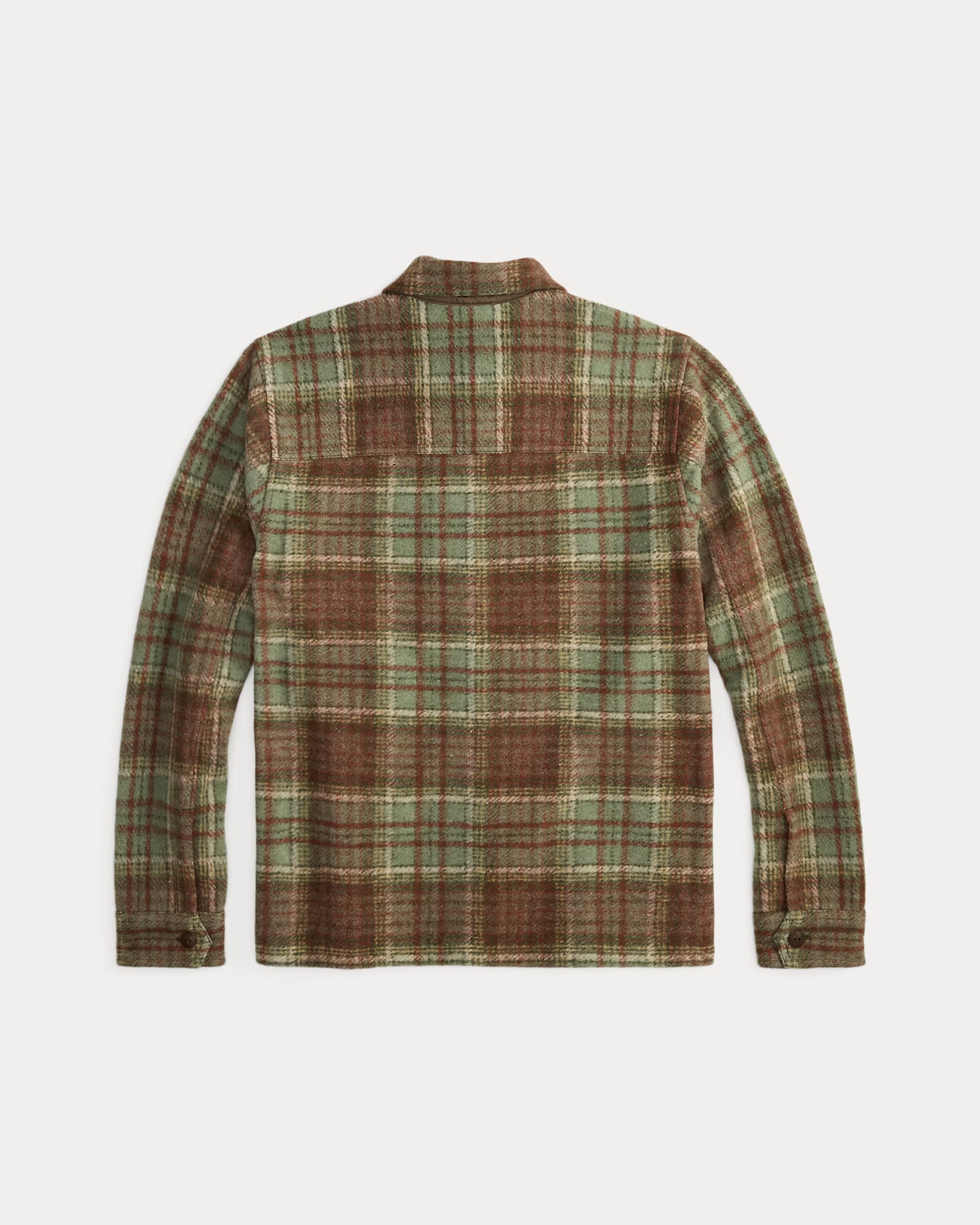 RRL Plaid Wool-Blend Workshirt