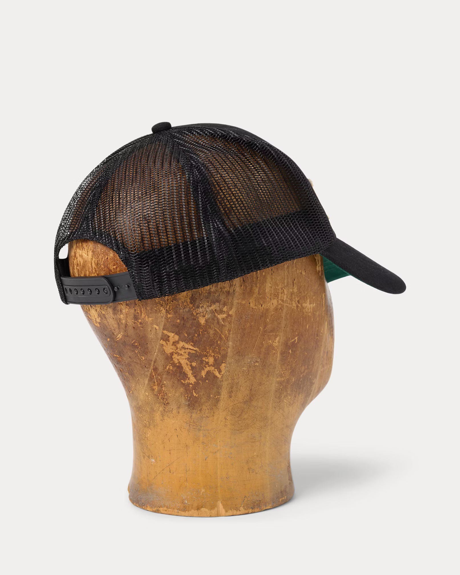 RRL Logo-Patch Denim Trucker Cap